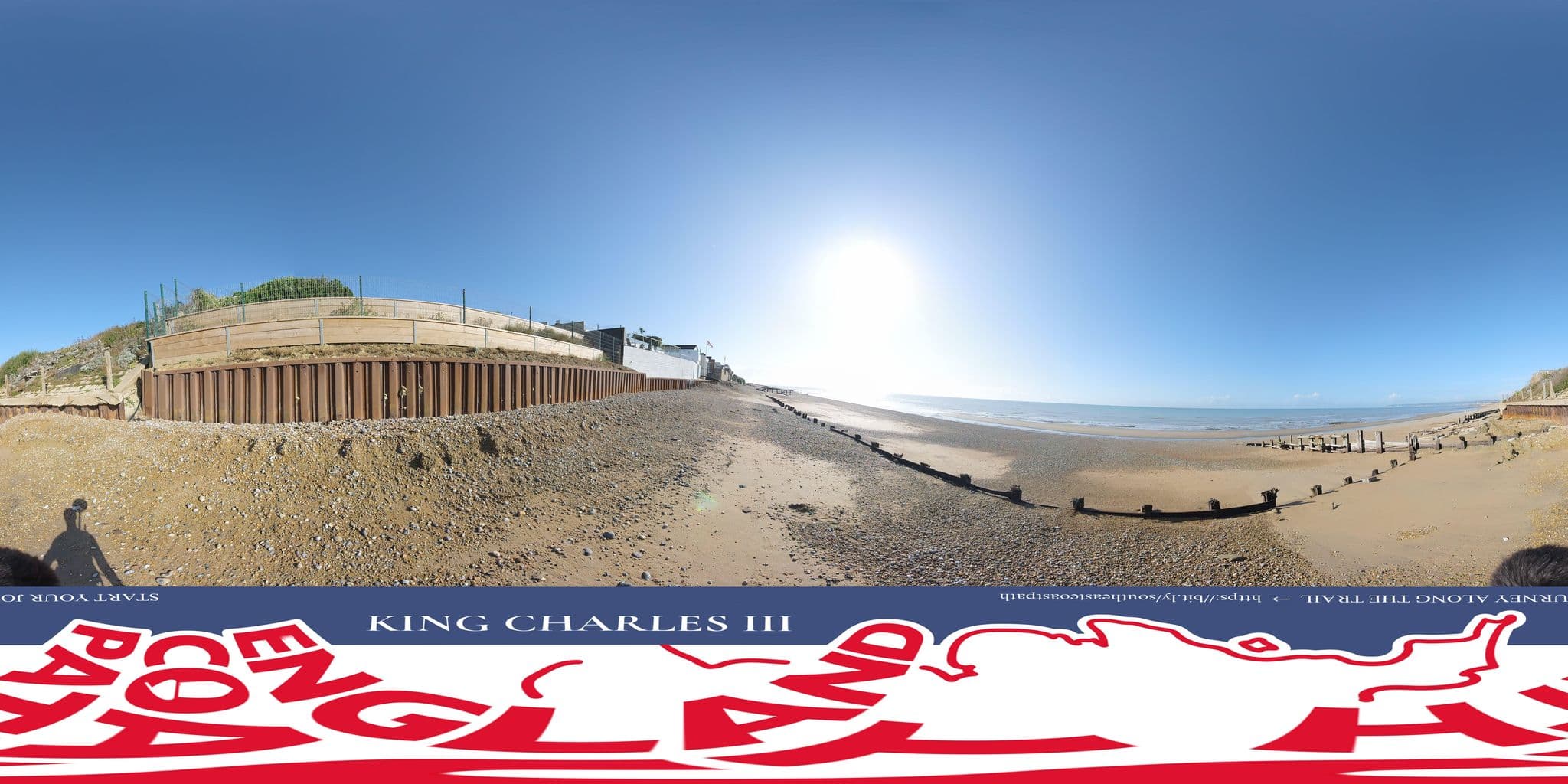 Street view near Herbrand House, Bexhill-on-Sea — © EnglandCoastPath (CC BY-SA · Mapillary)