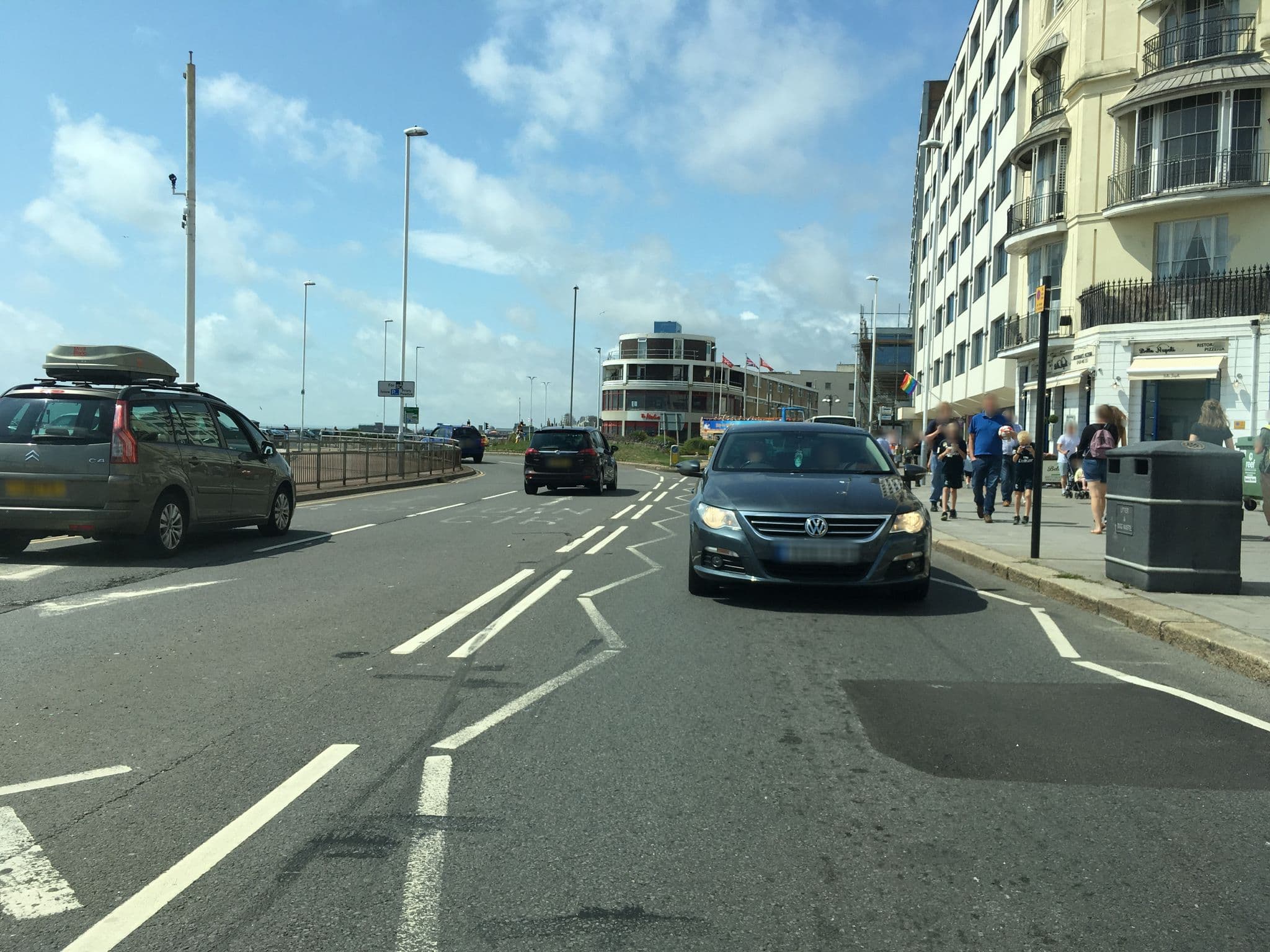 Street view near Stunning 2 bed with Sea View in Hastings Old Town, Hastings — © southglos (CC BY-SA · Mapillary)