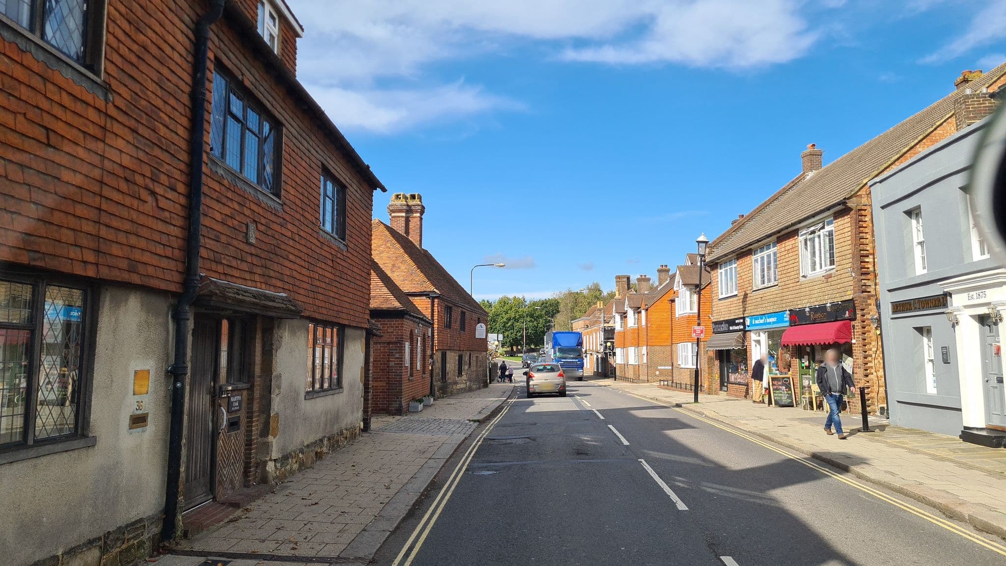 Street view near Ringletts Farm B&B, Battle — © andreste96 (CC BY-SA · Mapillary)