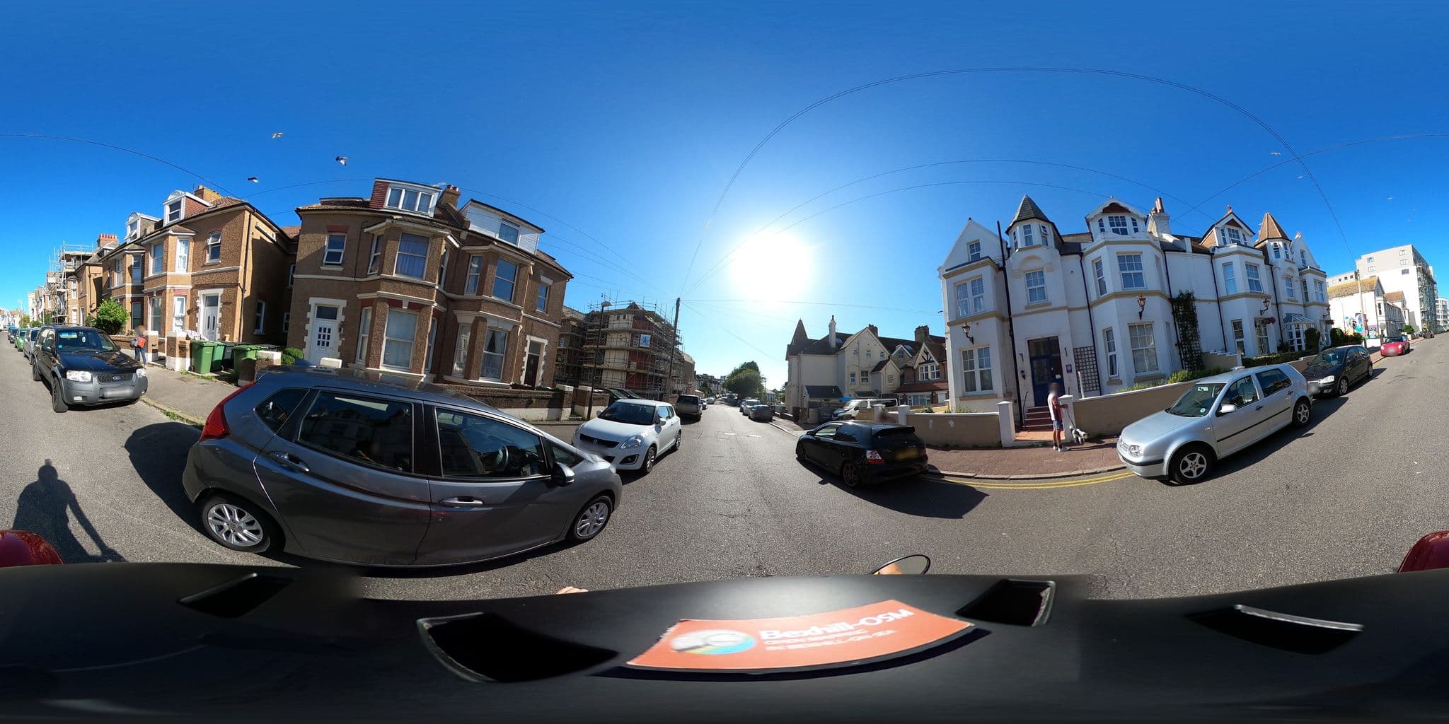 Street view near Park Lodge, Bexhill-on-Sea — © bexhill_osm (CC BY-SA · Mapillary)