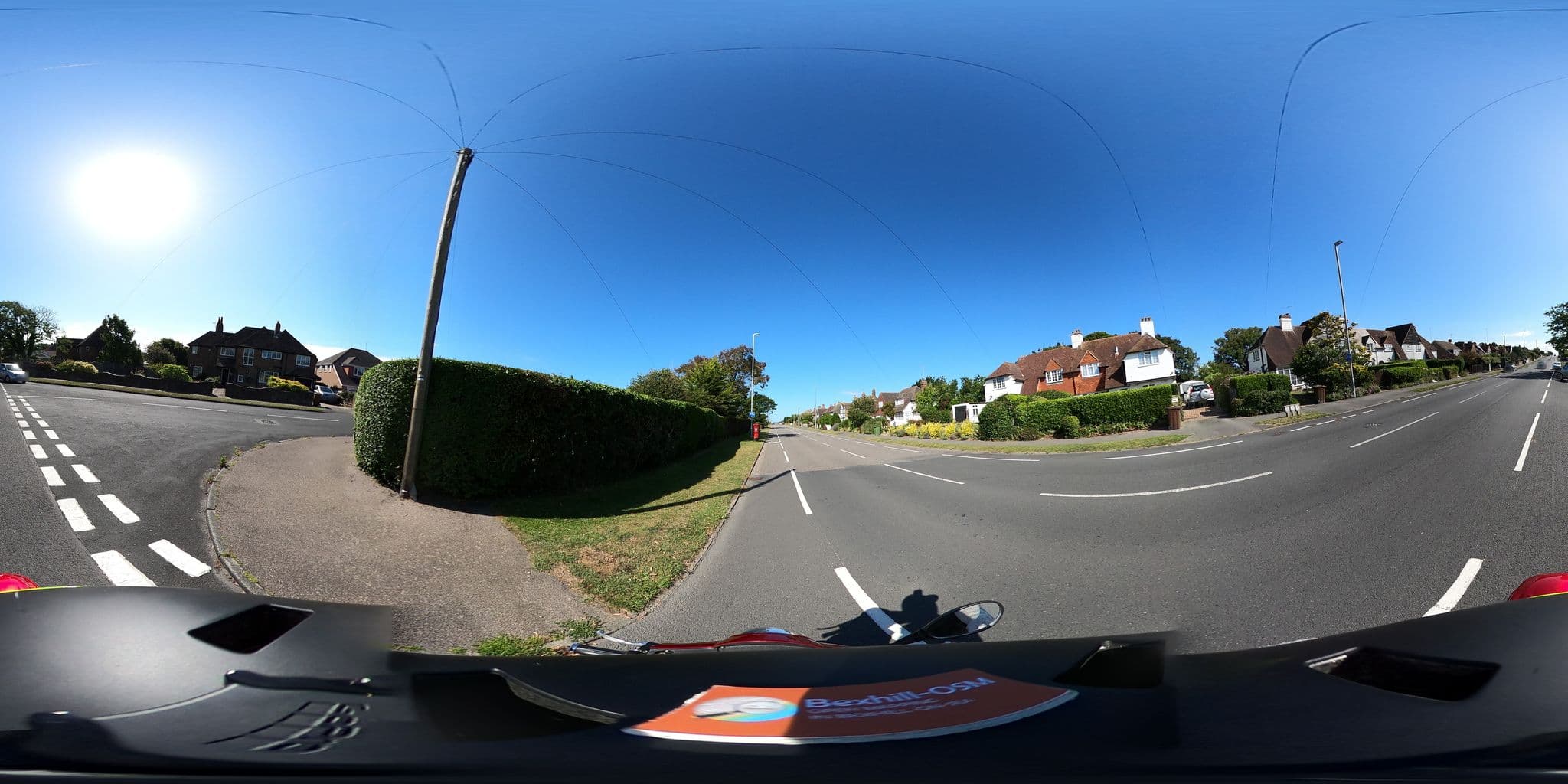 Street view near Cooden Cottage, Bexhill-on-Sea — © bexhill_osm (CC BY-SA · Mapillary)