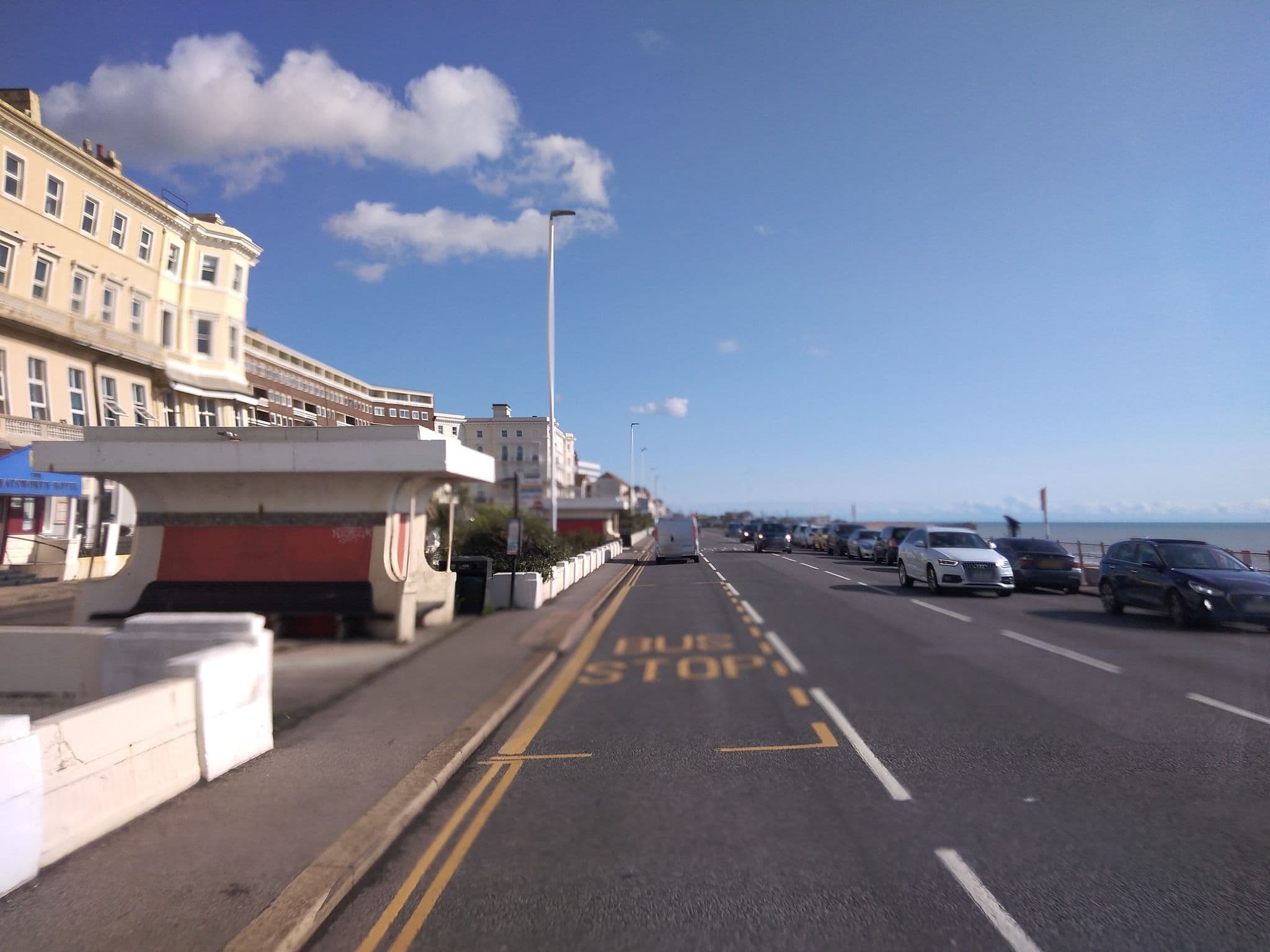 Street view near Gainsborough Hotel, Hastings — © andreste96 (CC BY-SA · Mapillary)