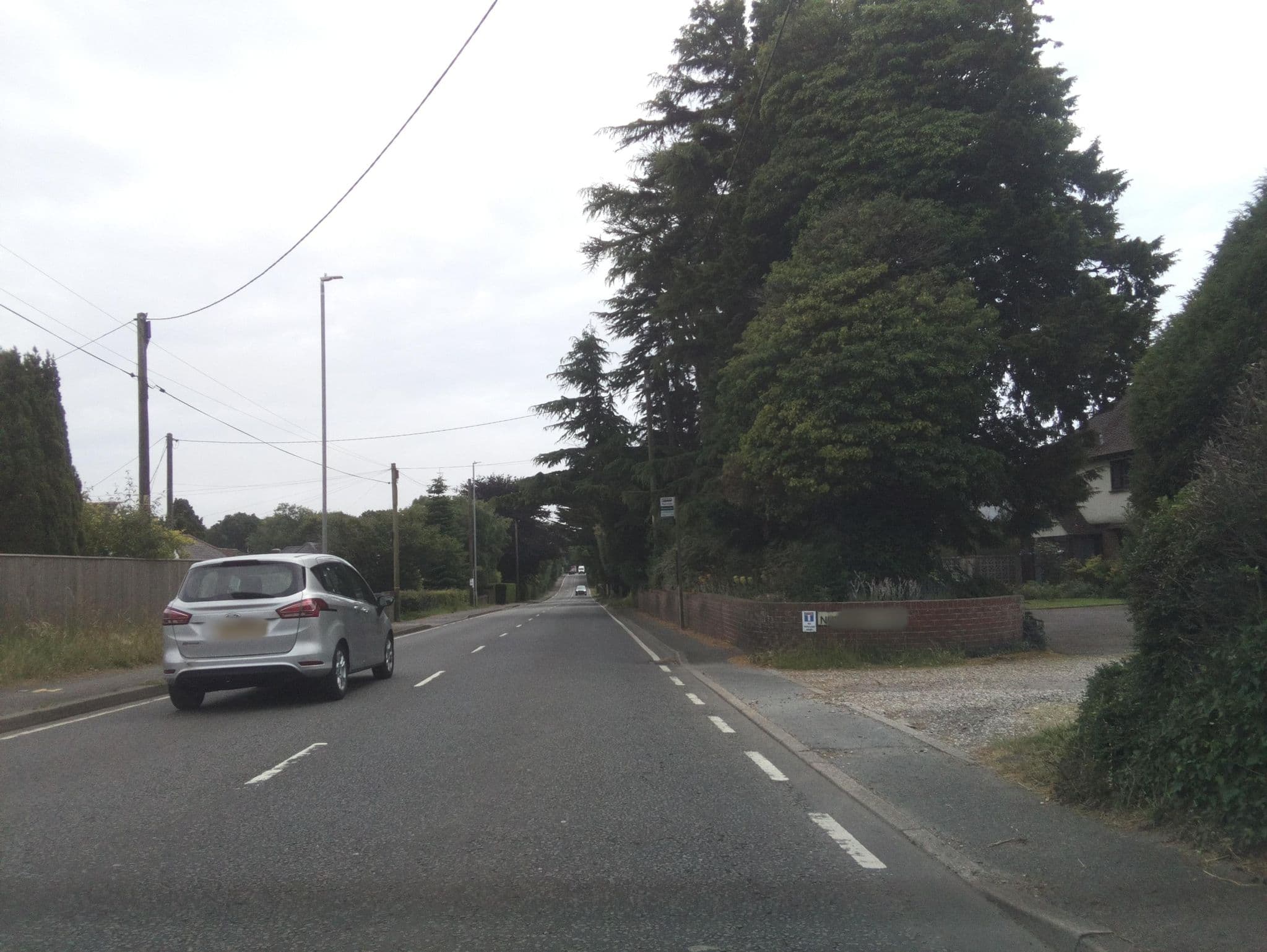 Street view near Garden Lodge, Hawkinge — © southglos (CC BY-SA · Mapillary)