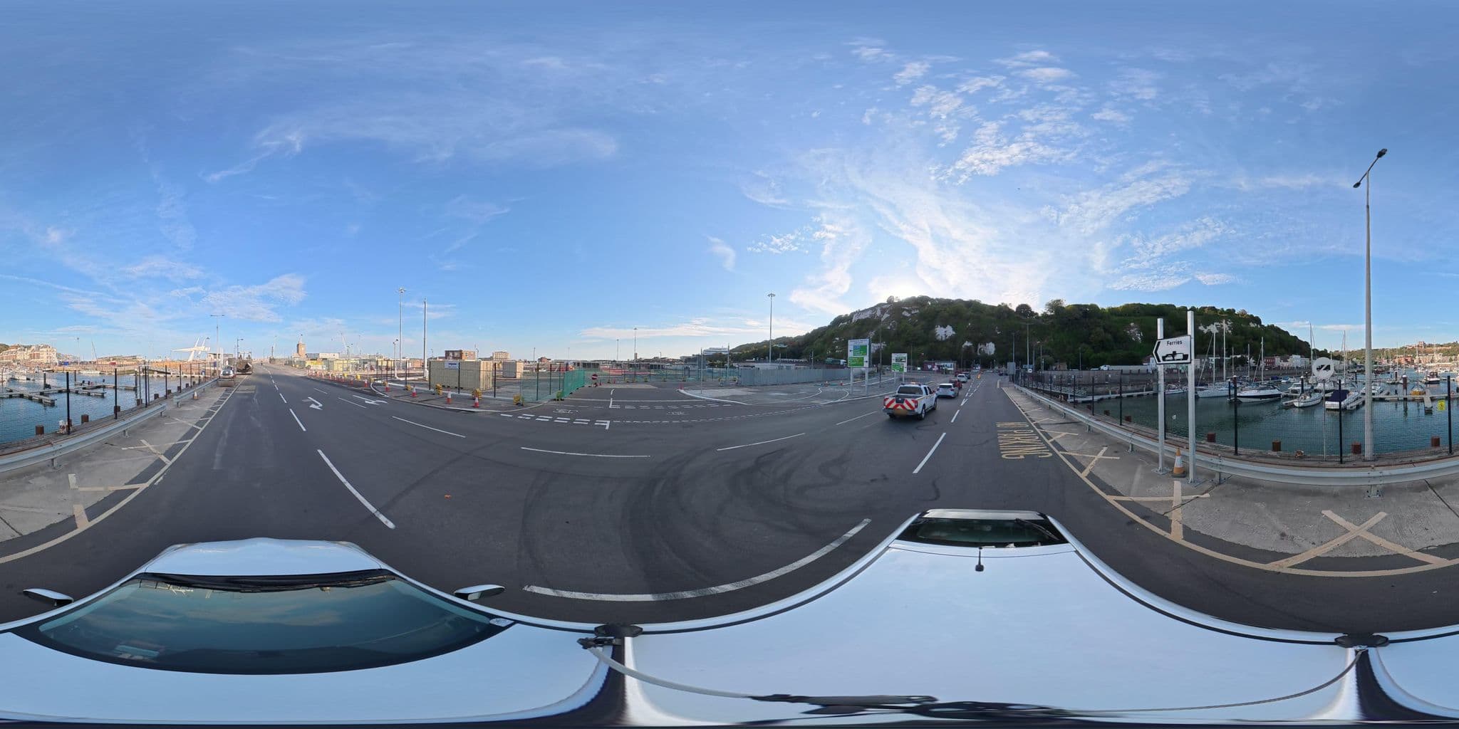 Street view near Dover Marina, Dover — © osmplus_org (CC BY-SA · Mapillary)