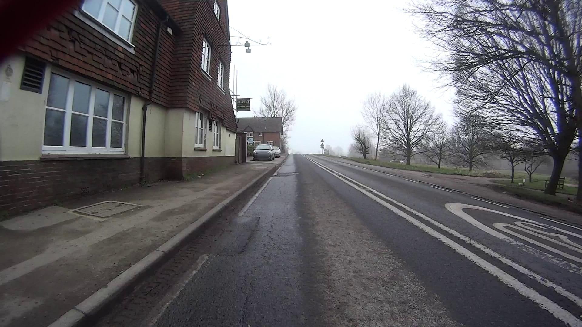 Street view near The Kings Arms, Capel — © daveemtb (CC BY-SA · Mapillary)