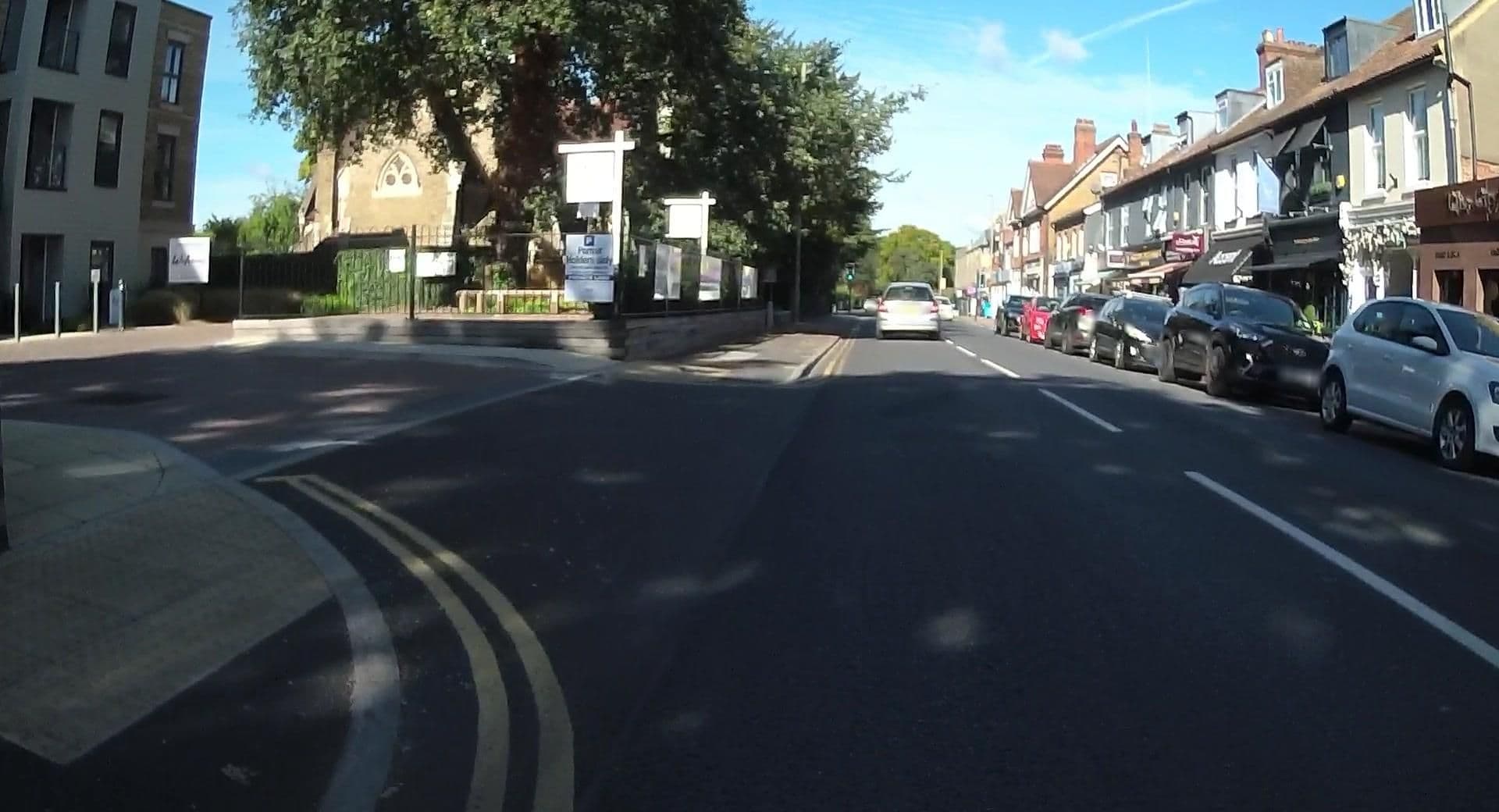 Street view near Chalet Management Limited, Weybridge — © jpennycook (CC BY-SA · Mapillary)