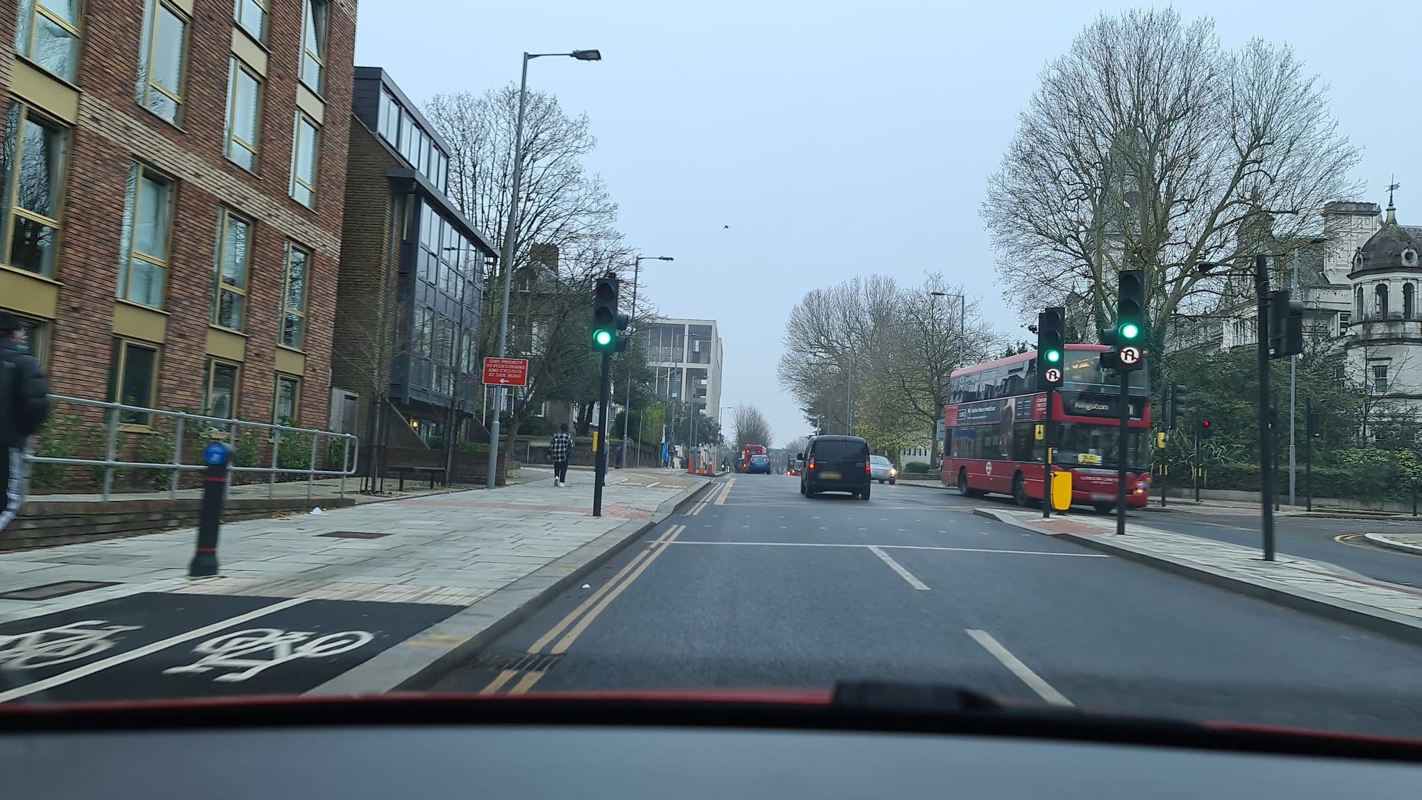 Street view near Fresh Student Living, Kingston upon Thames — © alexanderar (CC BY-SA · Mapillary)