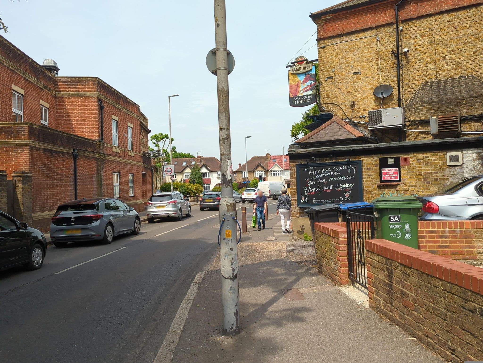 Street view near French Villa, Surbiton — © inanov (CC BY-SA · Mapillary)
