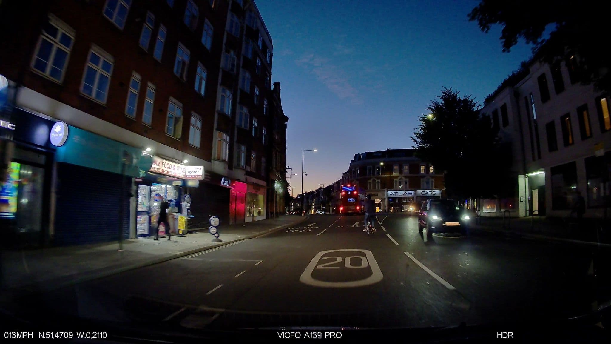 Street view near Egoli Hostel, Fulham — © IpswichEdits (CC BY-SA · Mapillary)