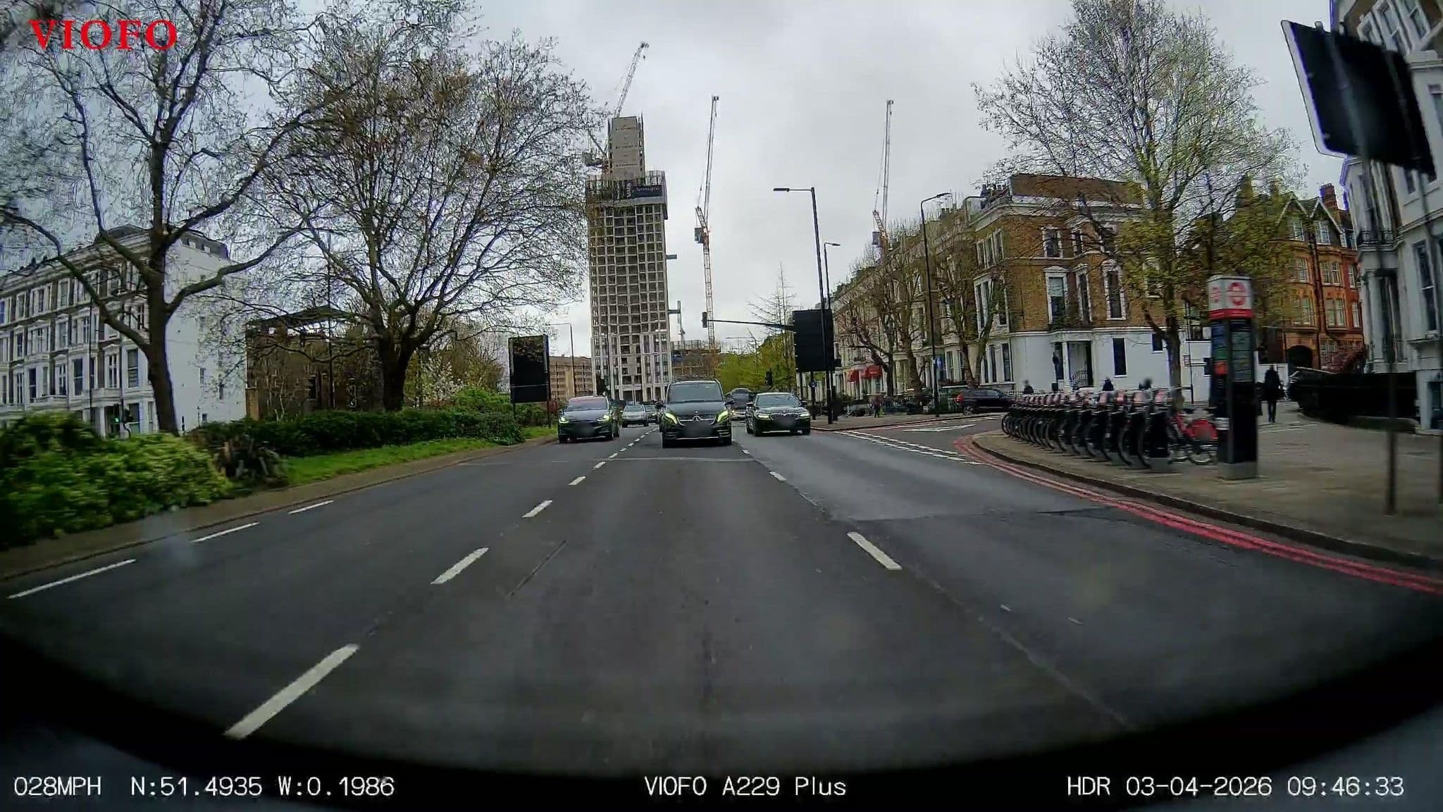Street view near easyHotel London Earls Court, Earls Court — © RyanBush (CC BY-SA · Mapillary)