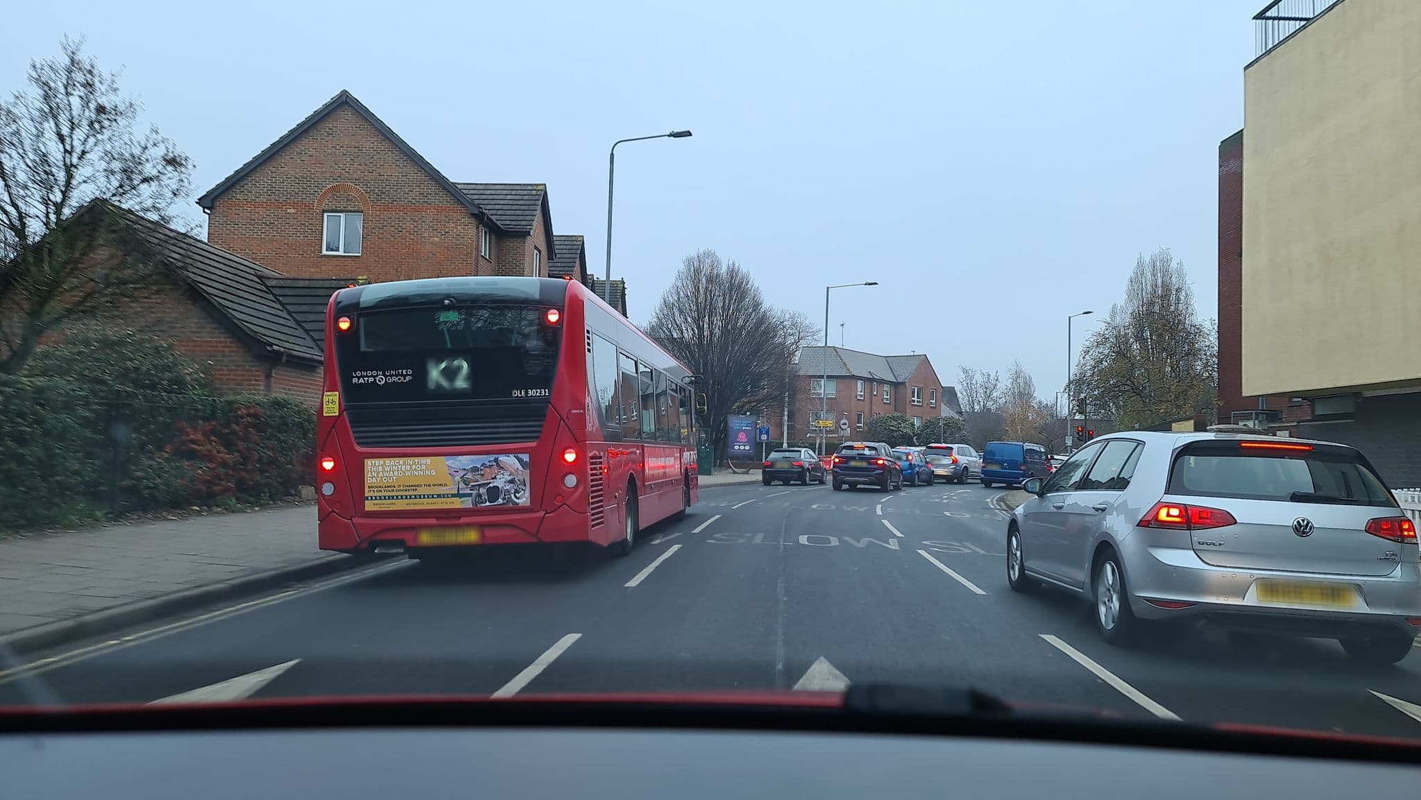 Street view near Cairn House, Kingston upon Thames — © alexanderar (CC BY-SA · Mapillary)