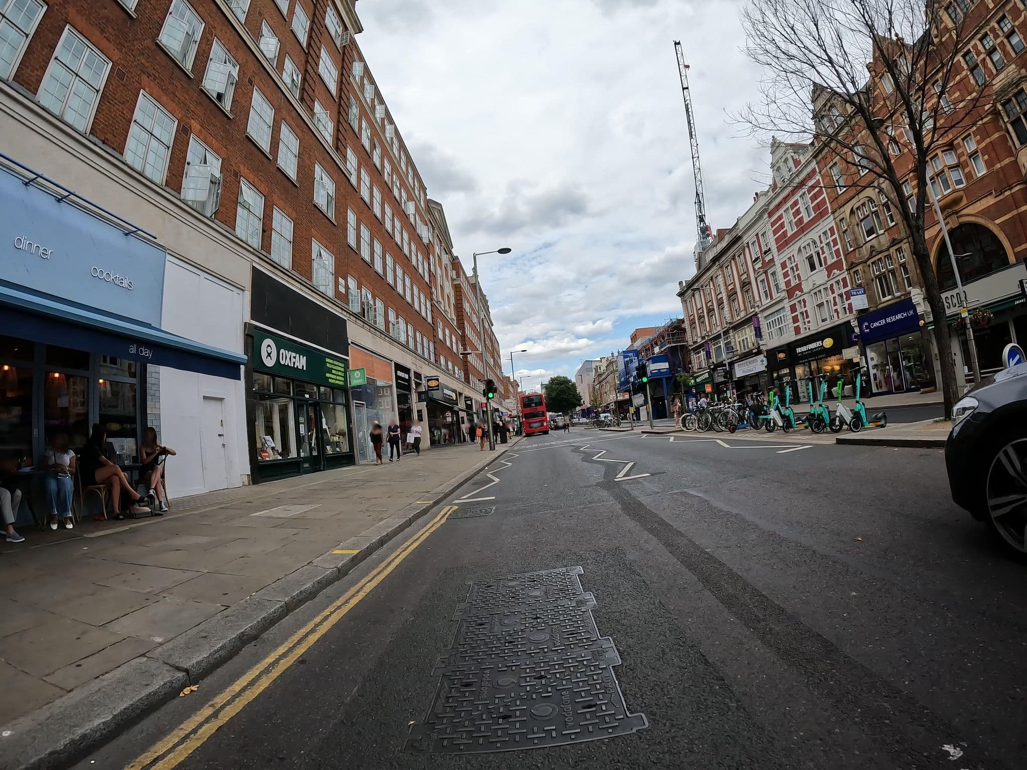 Street view near The Kensington High Street Apartment - FUL, Earls Court — © erias (CC BY-SA · Mapillary)