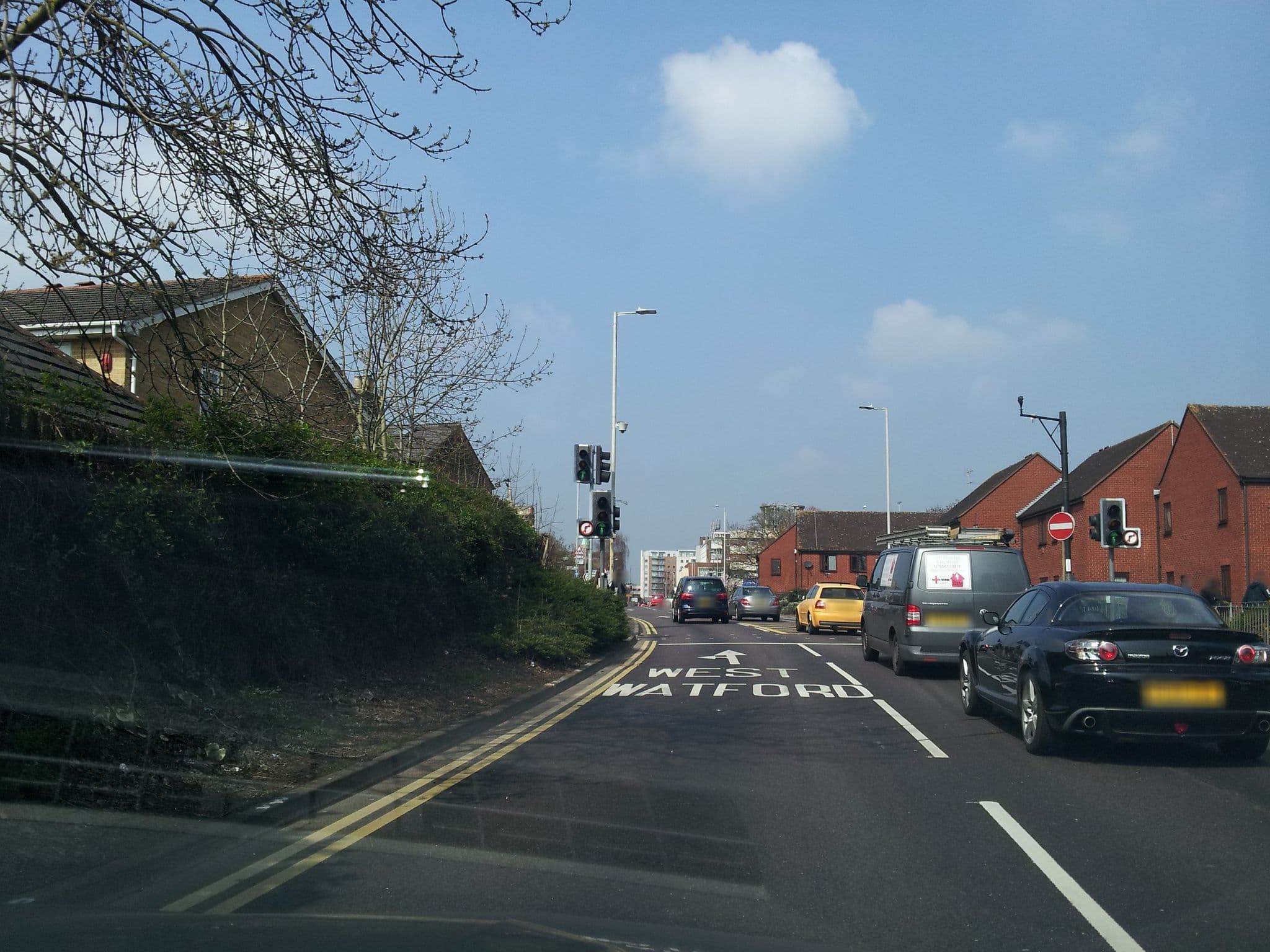 Street view near ITB Pension Funds, Watford — © adam2 (CC BY-SA · Mapillary)