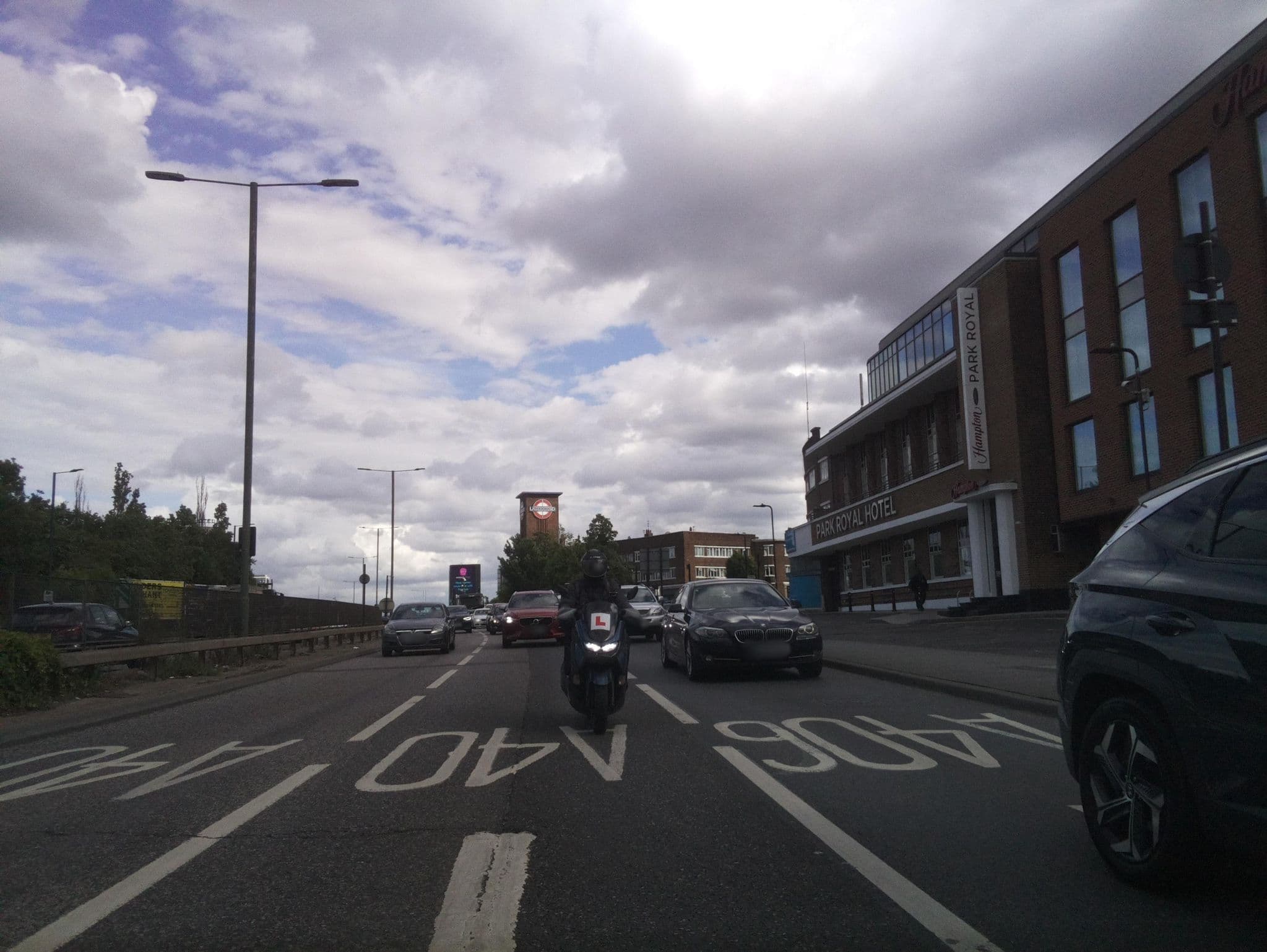 Street view near Park Royal Hotel, Acton — © southglos (CC BY-SA · Mapillary)