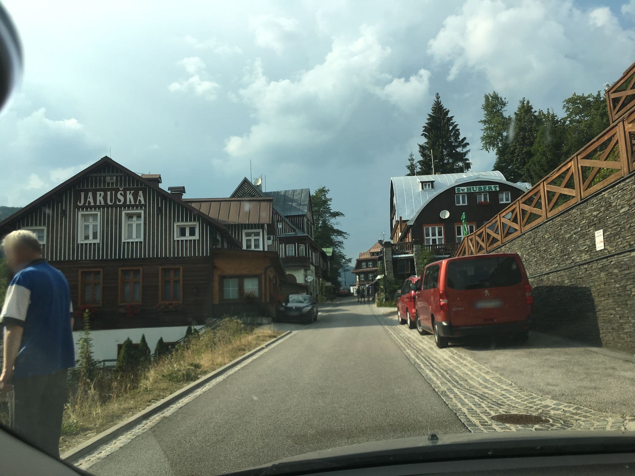 Street view near Happy House, Špindlerův Mlýn