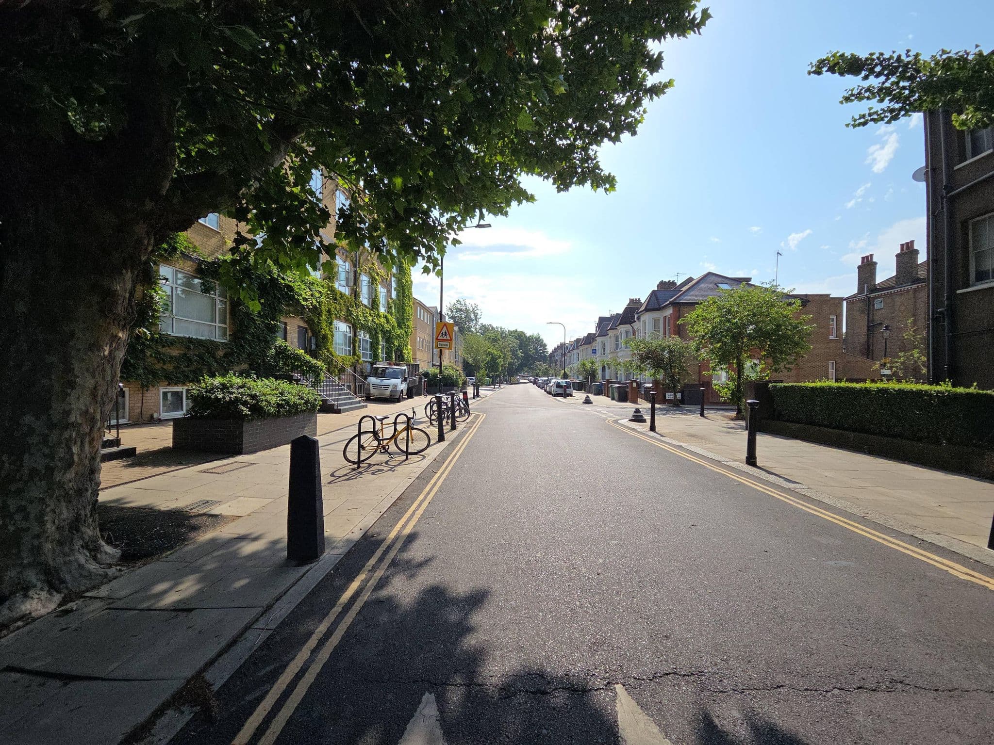 Street view near Maygrove Apartments, Kilburn — © Roufster (CC BY-SA · Mapillary)
