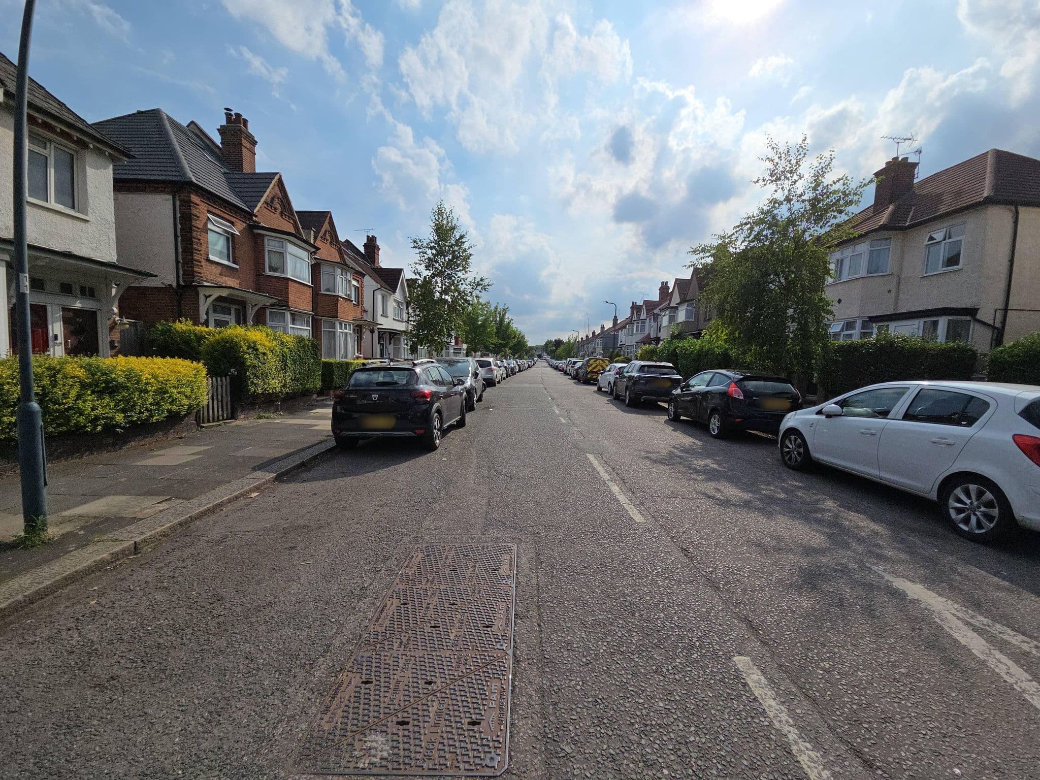 Street view near Gladstone Park Guest House, Cricklewood — © Roufster (CC BY-SA · Mapillary)