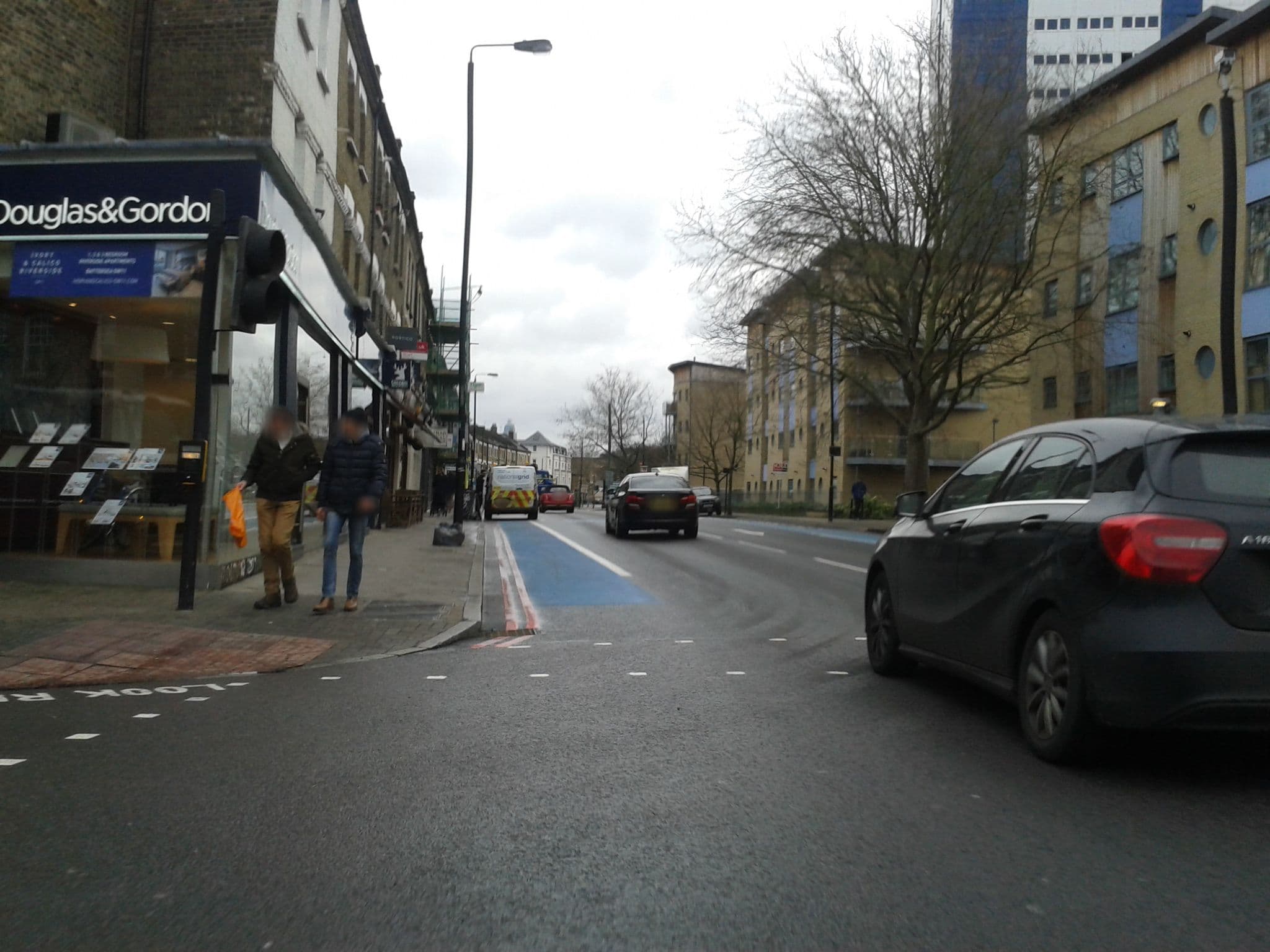 Street view near Albert Bridge Apartments - The Hotel Alternative Limited, Battersea — © cyclestreets (CC BY-SA · Mapillary)