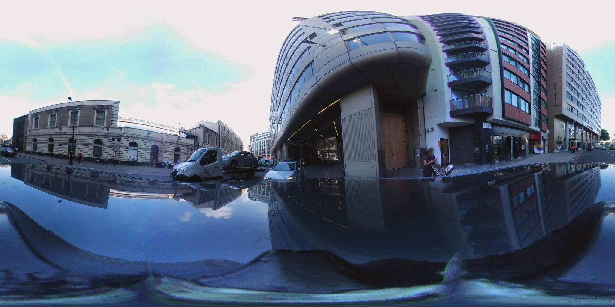 Street view near Hesperia London Victoria, City of Westminster — © geoengtechel (CC BY-SA · Mapillary)