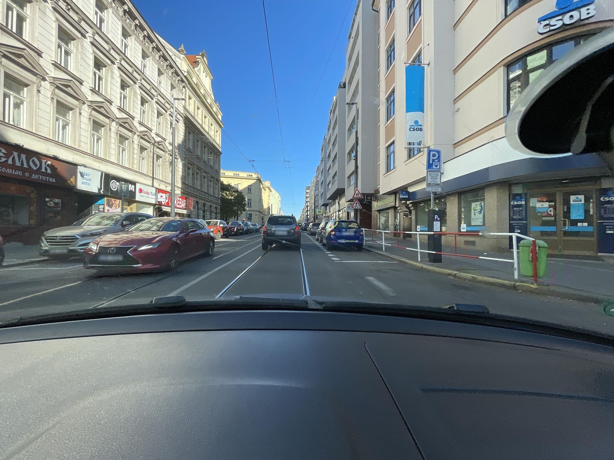 Street view near Aparthotel G.E.O., Žižkov — © cageythree (CC BY-SA · Mapillary)