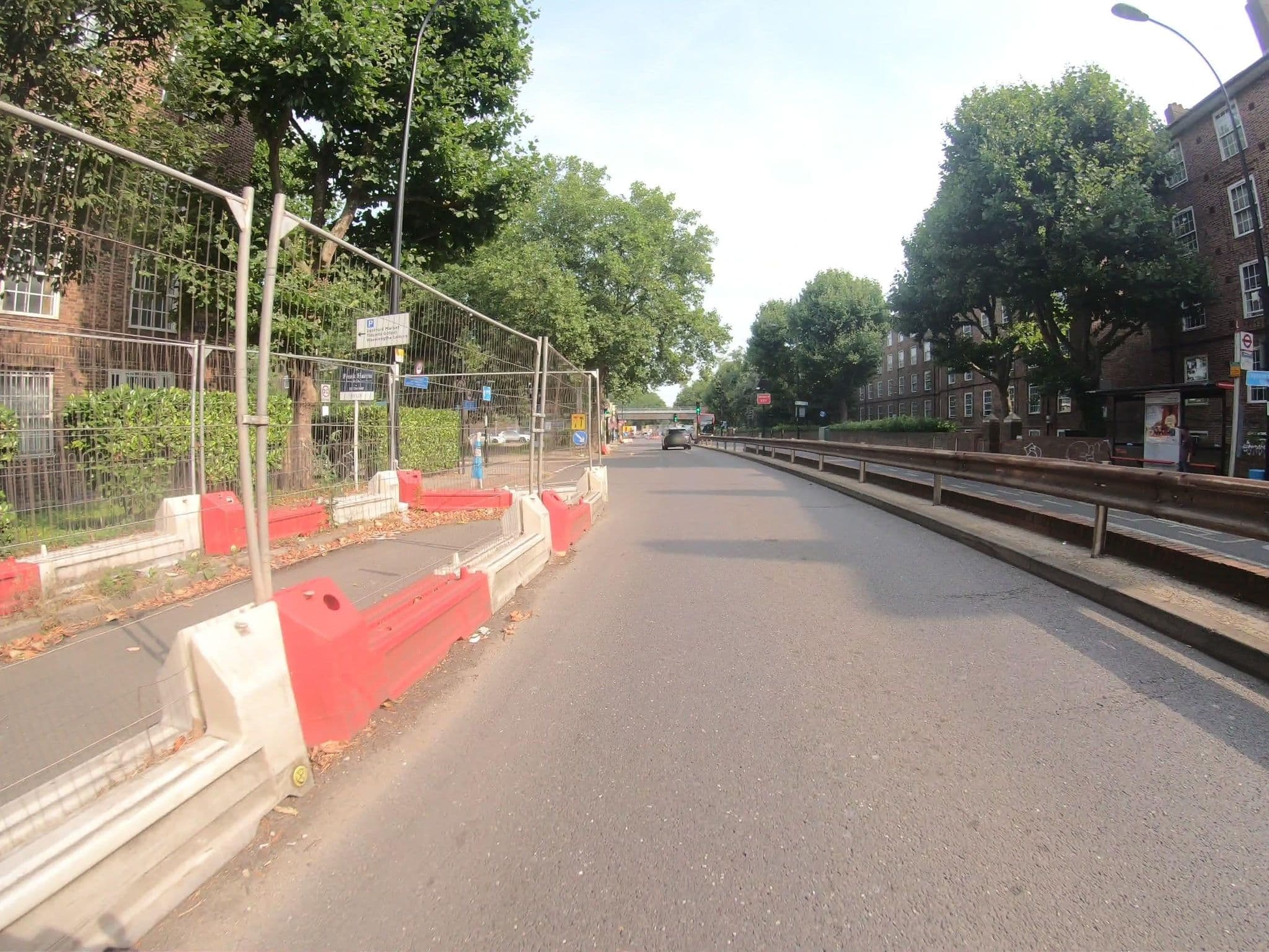 Street view near The Birds Nest, Greenwich — © wmorland (CC BY-SA · Mapillary)