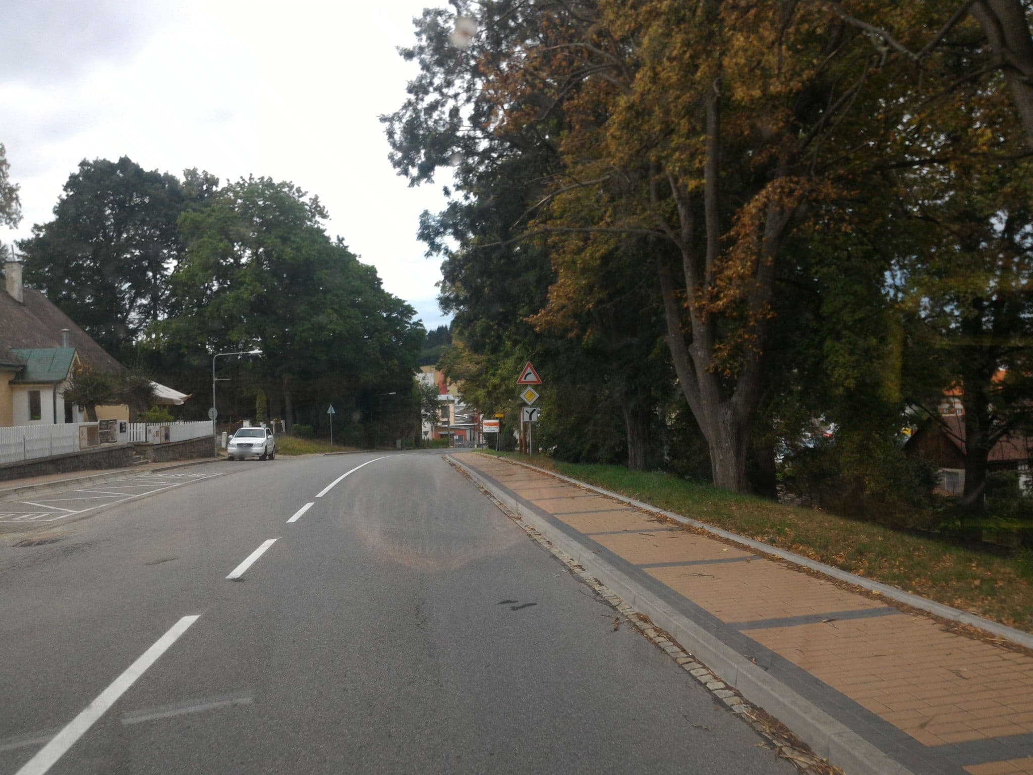 Street view near Penzion Na Kocandě, Telč — © fell3 (CC BY-SA · Mapillary)