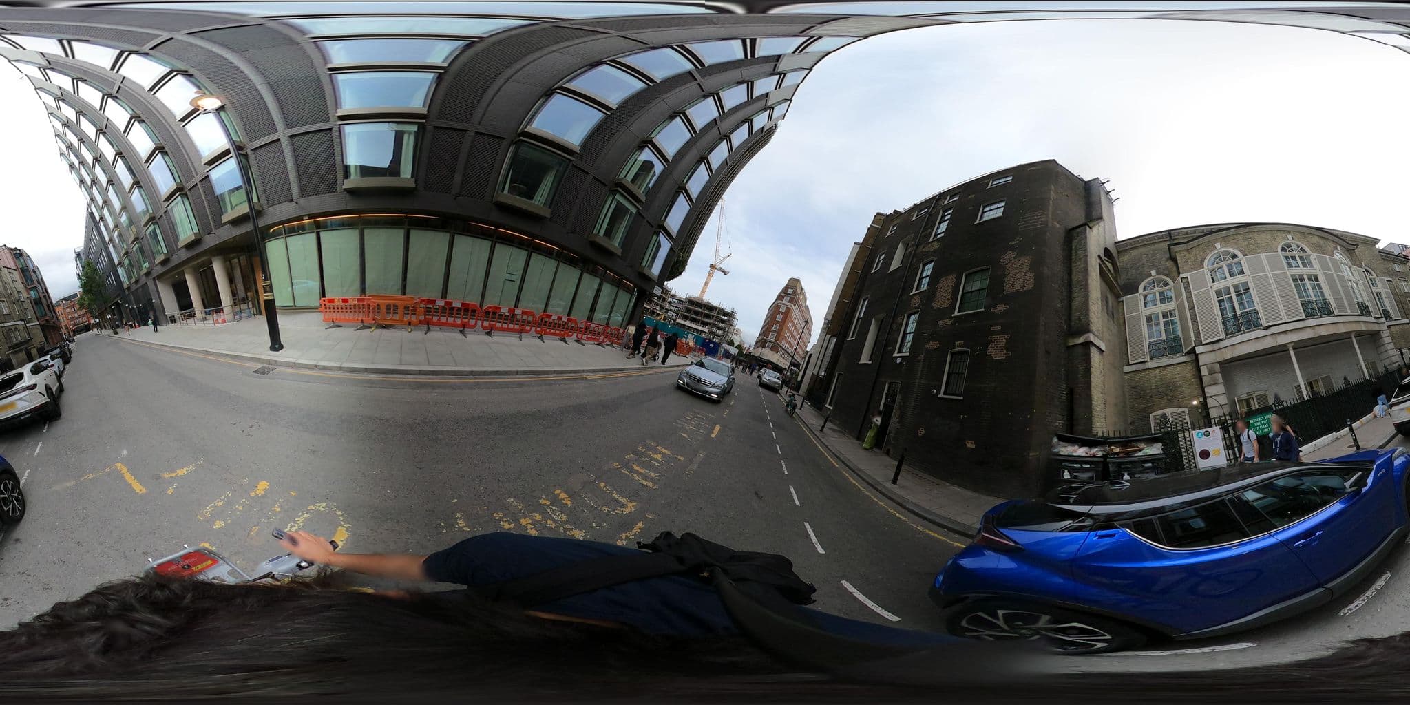 Street view near The Oriental Club, West End of London — © asturksever (CC BY-SA · Mapillary)