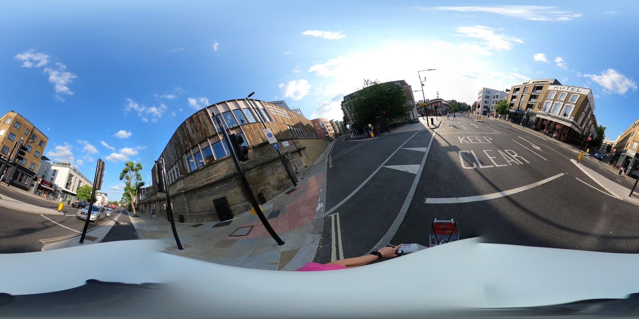 Street view near The Enterprise, Chalk Farm — © NatchaponJ (CC BY-SA · Mapillary)