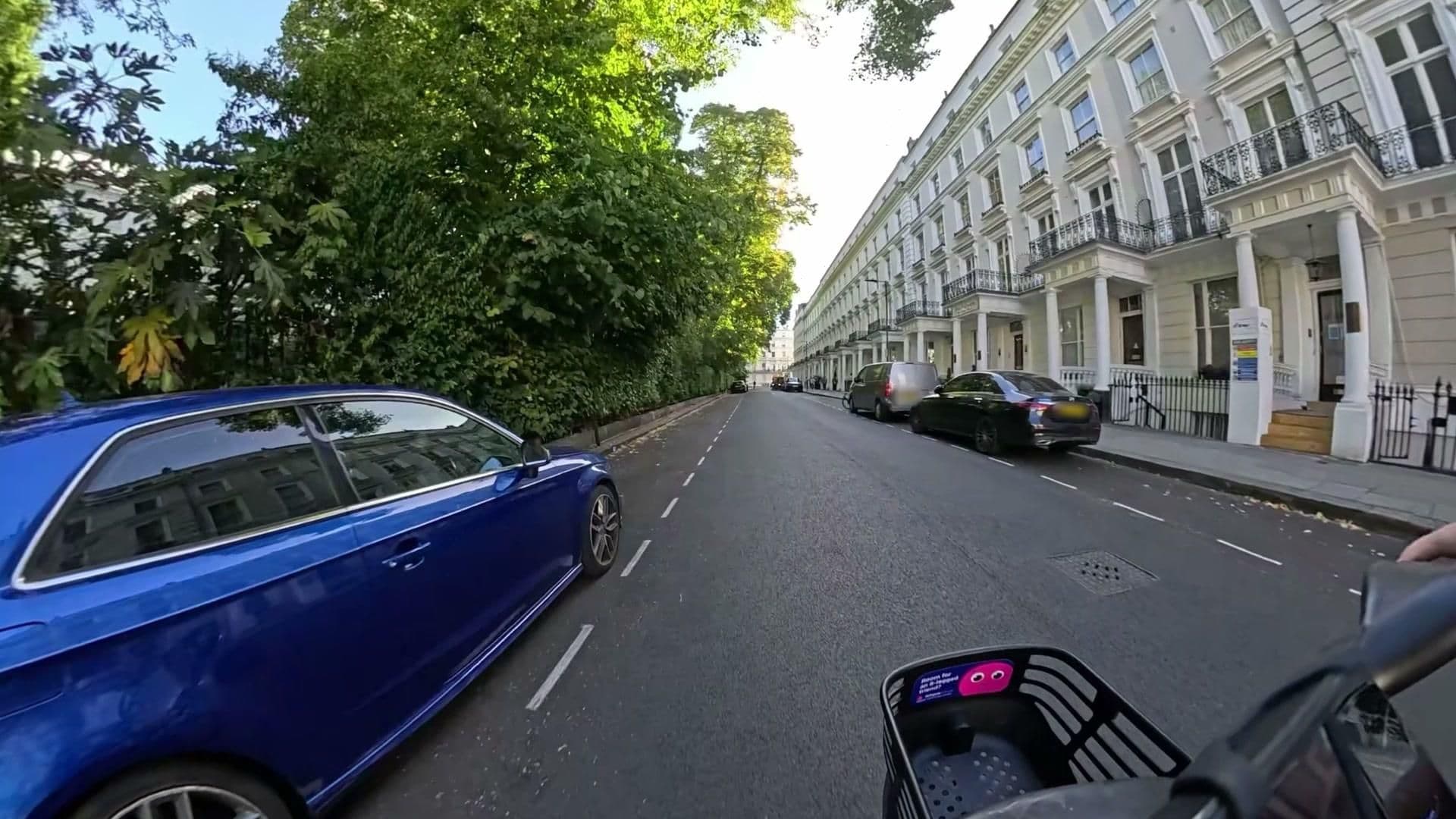 Street view near The Premier, Lancaster Gate — © athuler (CC BY-SA · Mapillary)