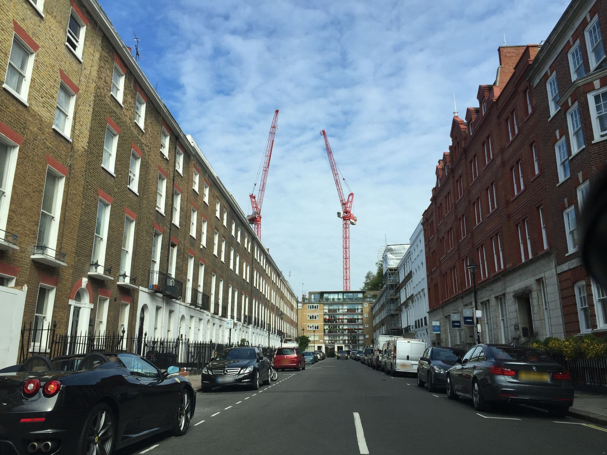 Street view near Dieci, West End of London — © tcoppel (CC BY-SA · Mapillary)