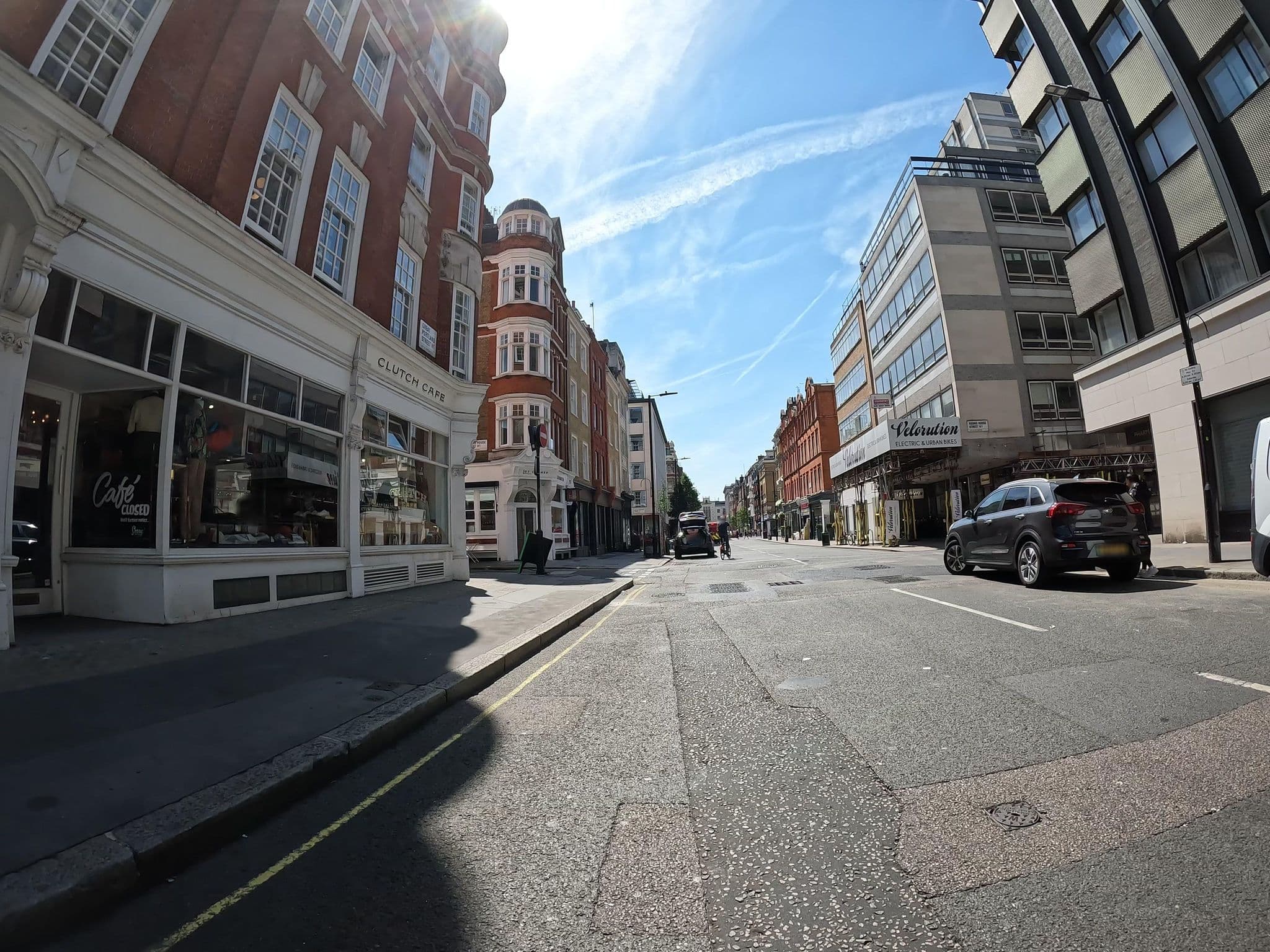 Street view near Sonder Oxford Circus, Soho — © erias (CC BY-SA · Mapillary)