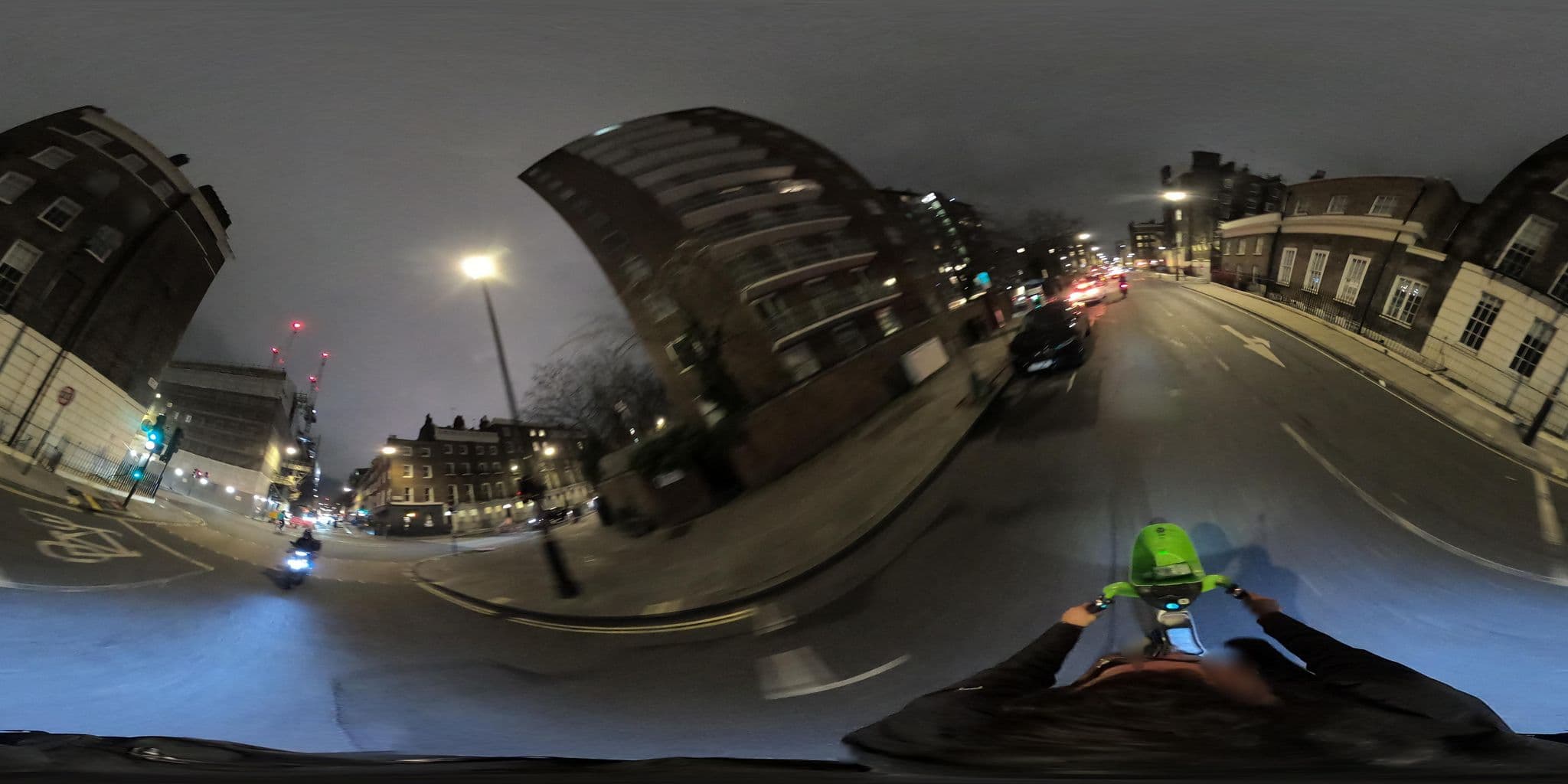 Street view near Wigmore Court Hotel, West End of London — © asturksever (CC BY-SA · Mapillary)
