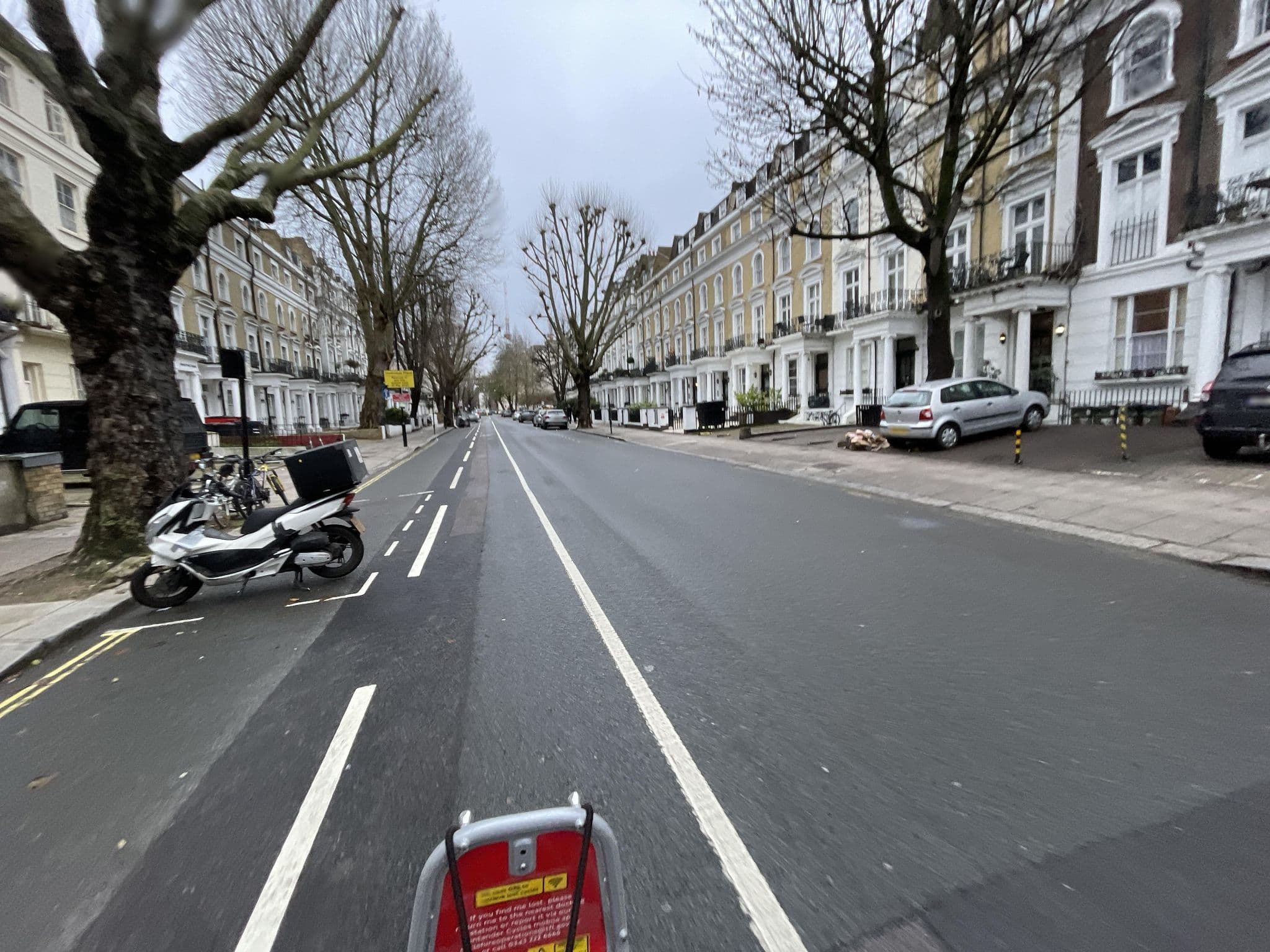 Street view near Britannia Court Hotel London, Lancaster Gate — © asturksever (CC BY-SA · Mapillary)