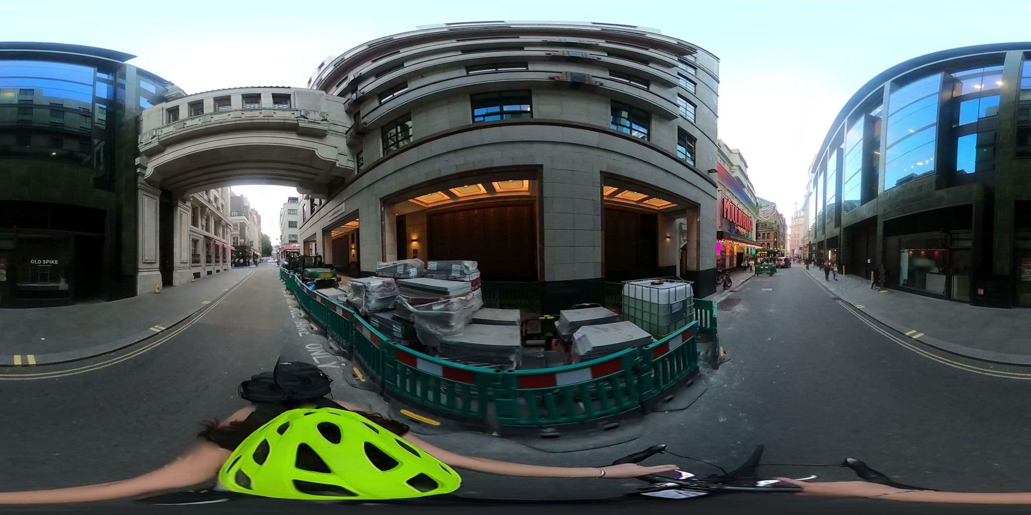 Street view near Piccadilly Backpackers, Soho — © cernbyln (CC BY-SA · Mapillary)