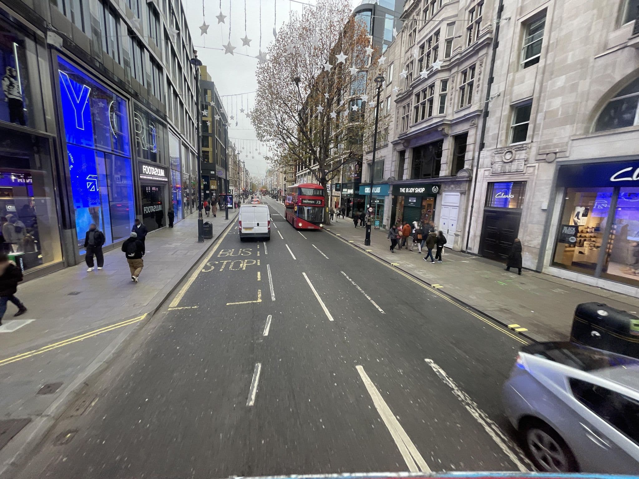 Street view near Massive Oxford Street 5bed Designer House for large Groups exploring London or coWork, Soho — © gness (CC BY-SA · Mapillary)
