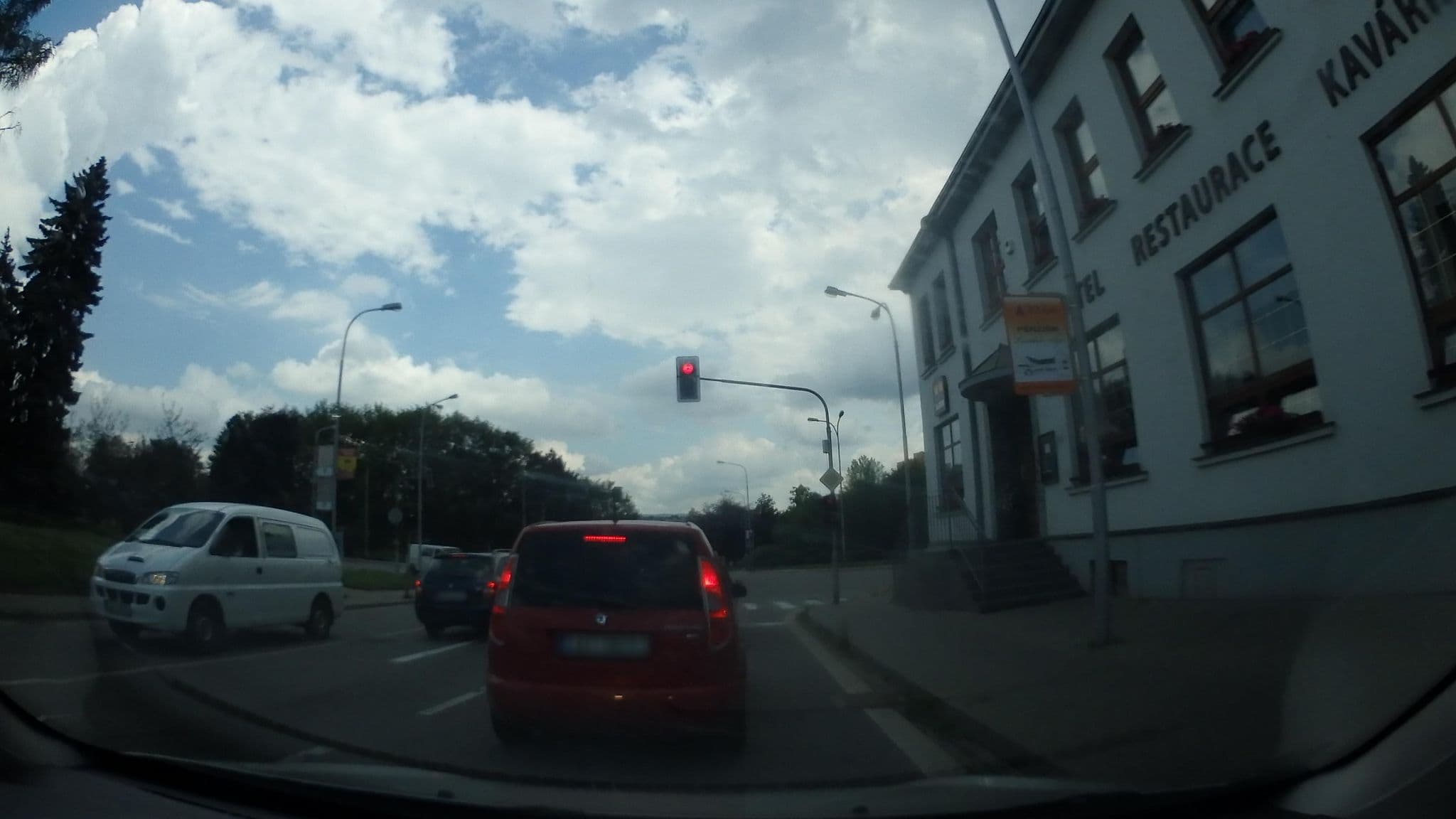Street view near Hotel Slavia, Boskovice — © jakuje (CC BY-SA · Mapillary)