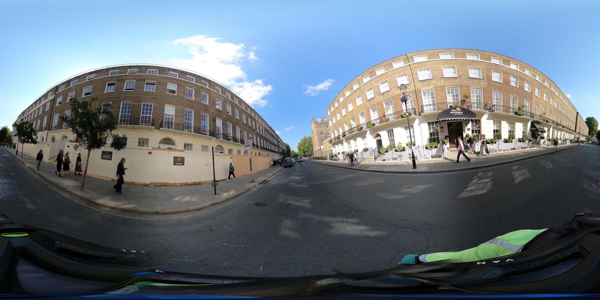 Street view near The Whitehall Hotel, Holborn — © Stefdegreef (CC BY-SA · Mapillary)