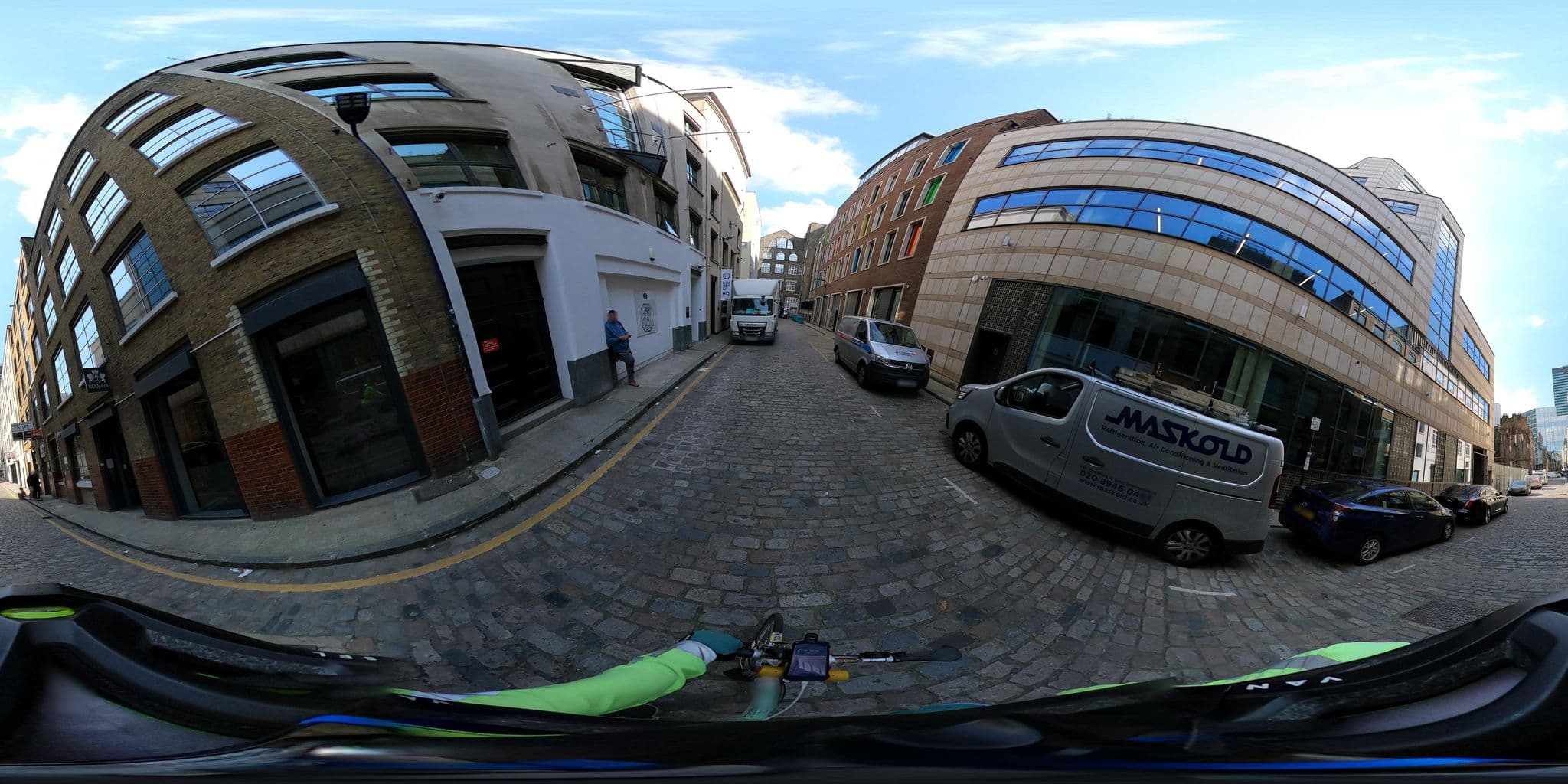 Street view near Bloomsbury Student Accommodation - London, King's Cross — © Stefdegreef (CC BY-SA · Mapillary)