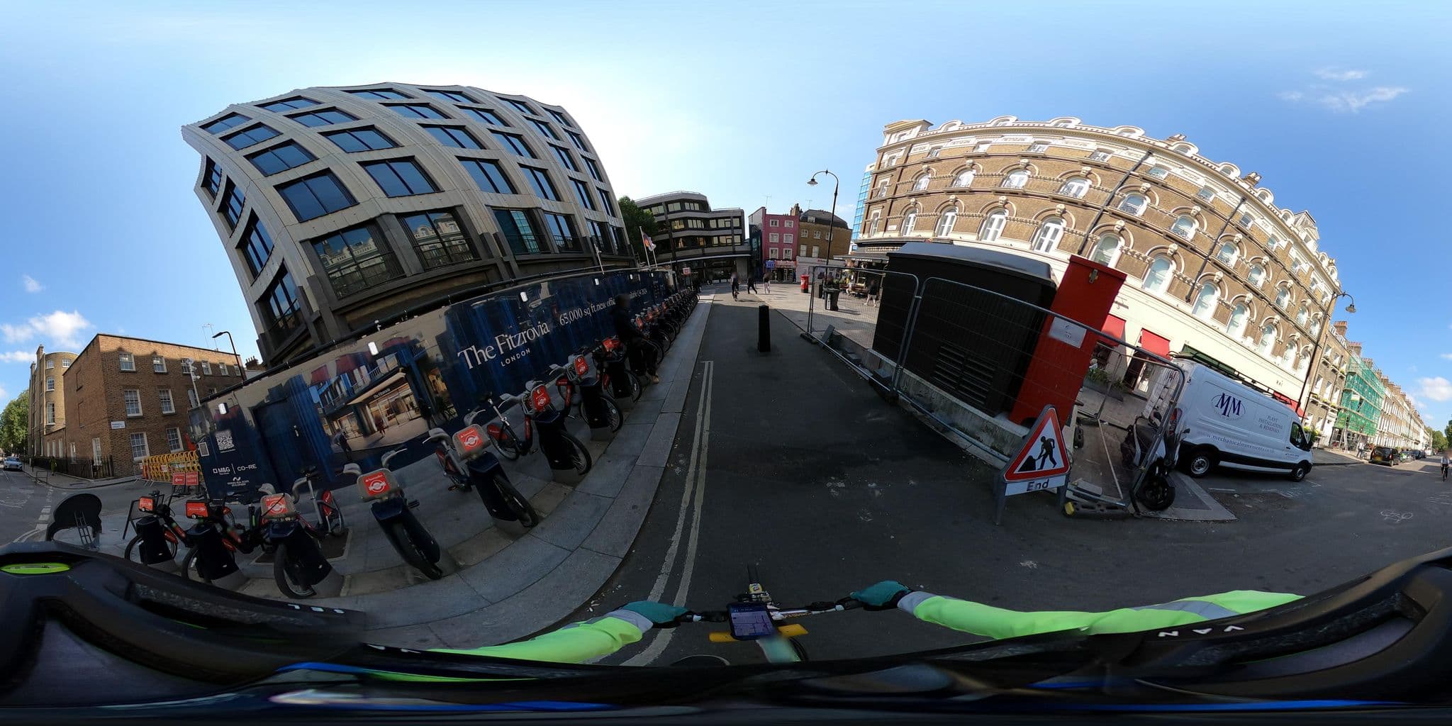 Street view near Bedford Corner Hotel, Soho — © Stefdegreef (CC BY-SA · Mapillary)