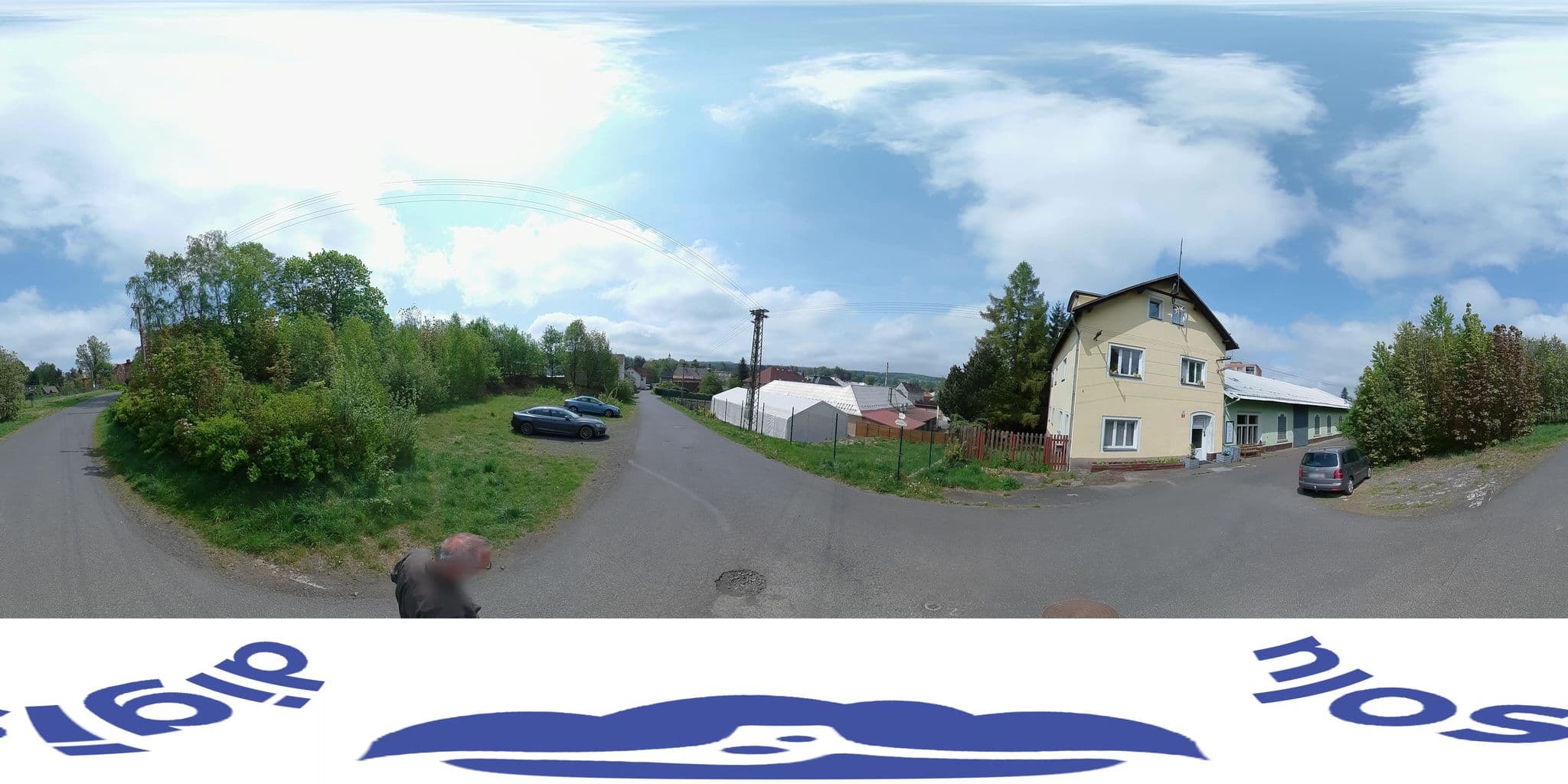 Street view near Ubytování U lamy, B&B, Krásná Lípa — © ZdenekzDigisolu (CC BY-SA · Mapillary)