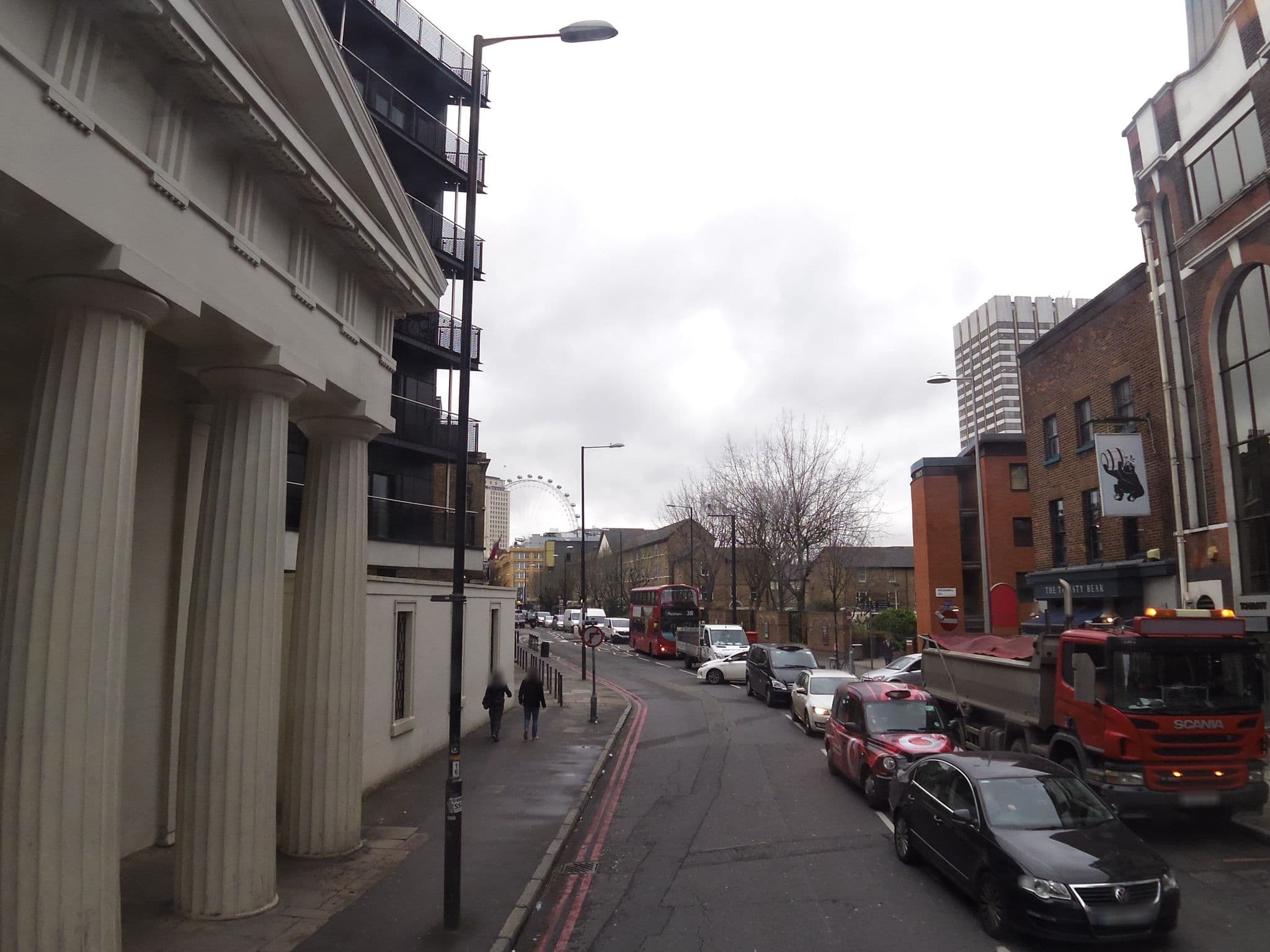 Street view near Southwark Serviced Apartments, Lambeth — © chuck (CC BY-SA · Mapillary)