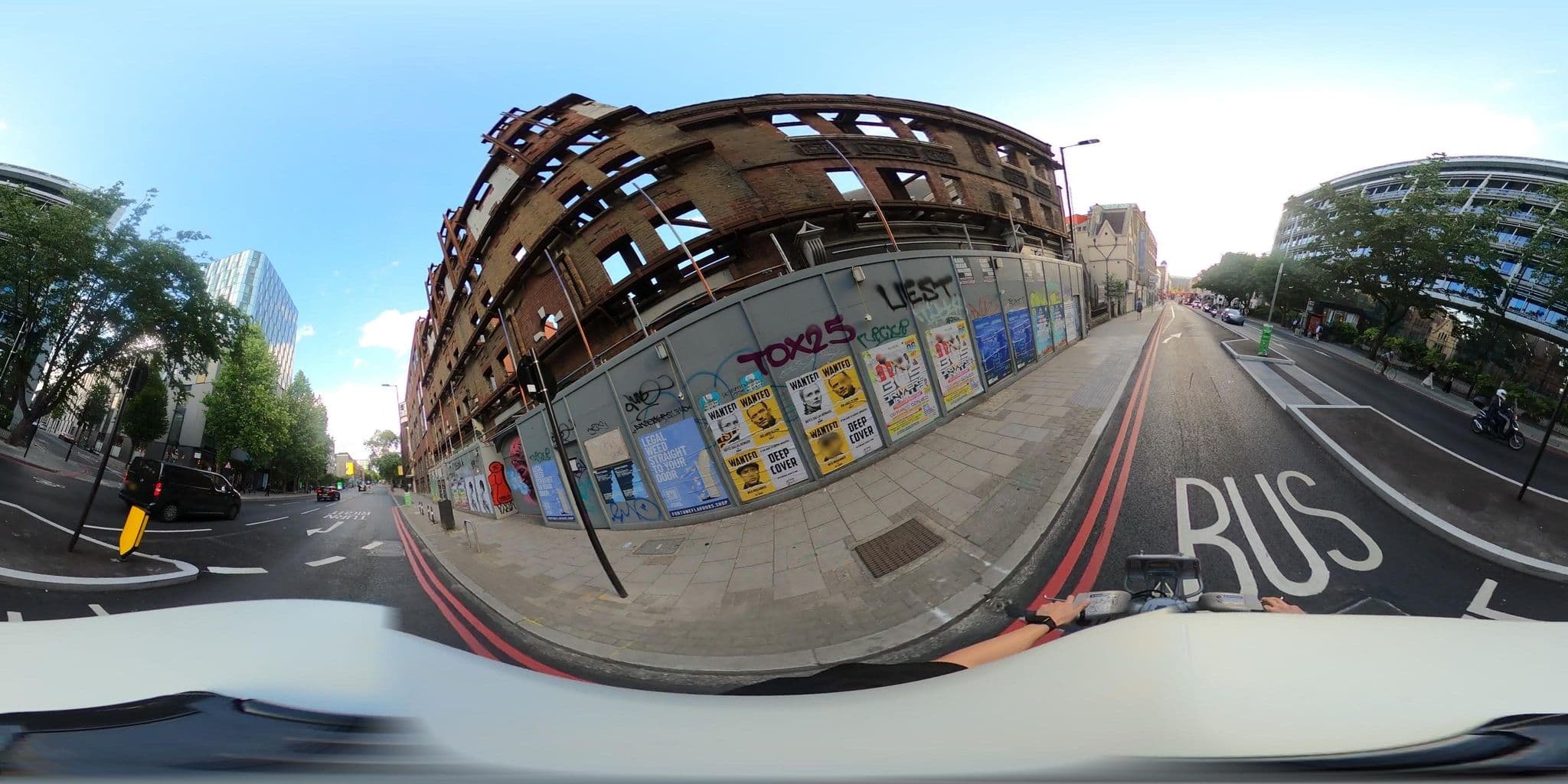 Street view near Susan Lawrence's Hostel, King's Cross — © NatchaponJ (CC BY-SA · Mapillary)