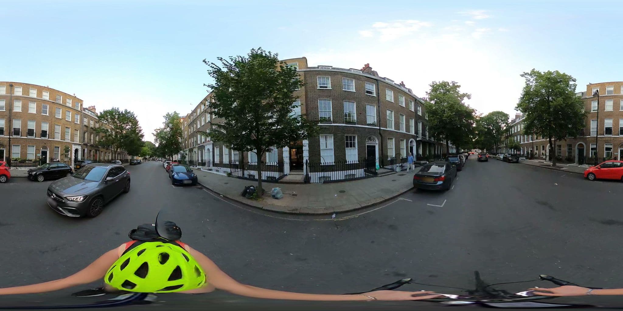 Street view near 5 Doughty Street, Clerkenwell — © cernbyln (CC BY-SA · Mapillary)