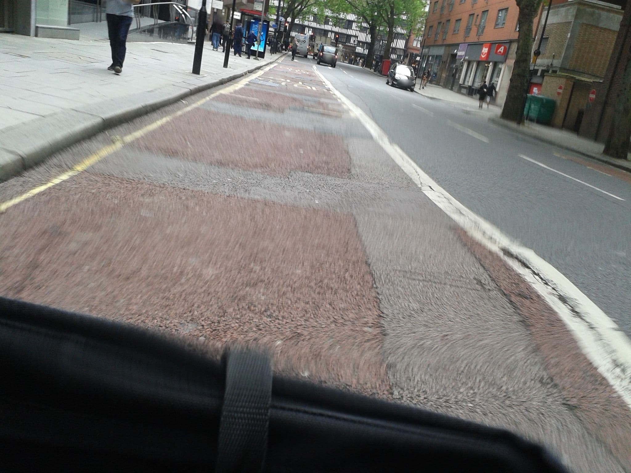 Street view near The Lodge at St Usulas, Clerkenwell — © cyclestreets (CC BY-SA · Mapillary)