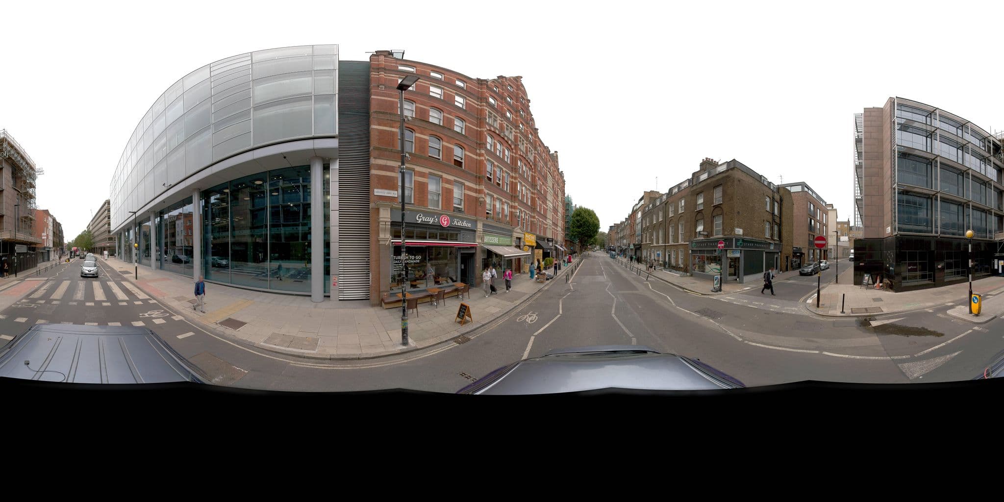 Street view near Holiday Inn Kings Cross, Clerkenwell — © jeffreymartin (CC BY-SA · Mapillary)