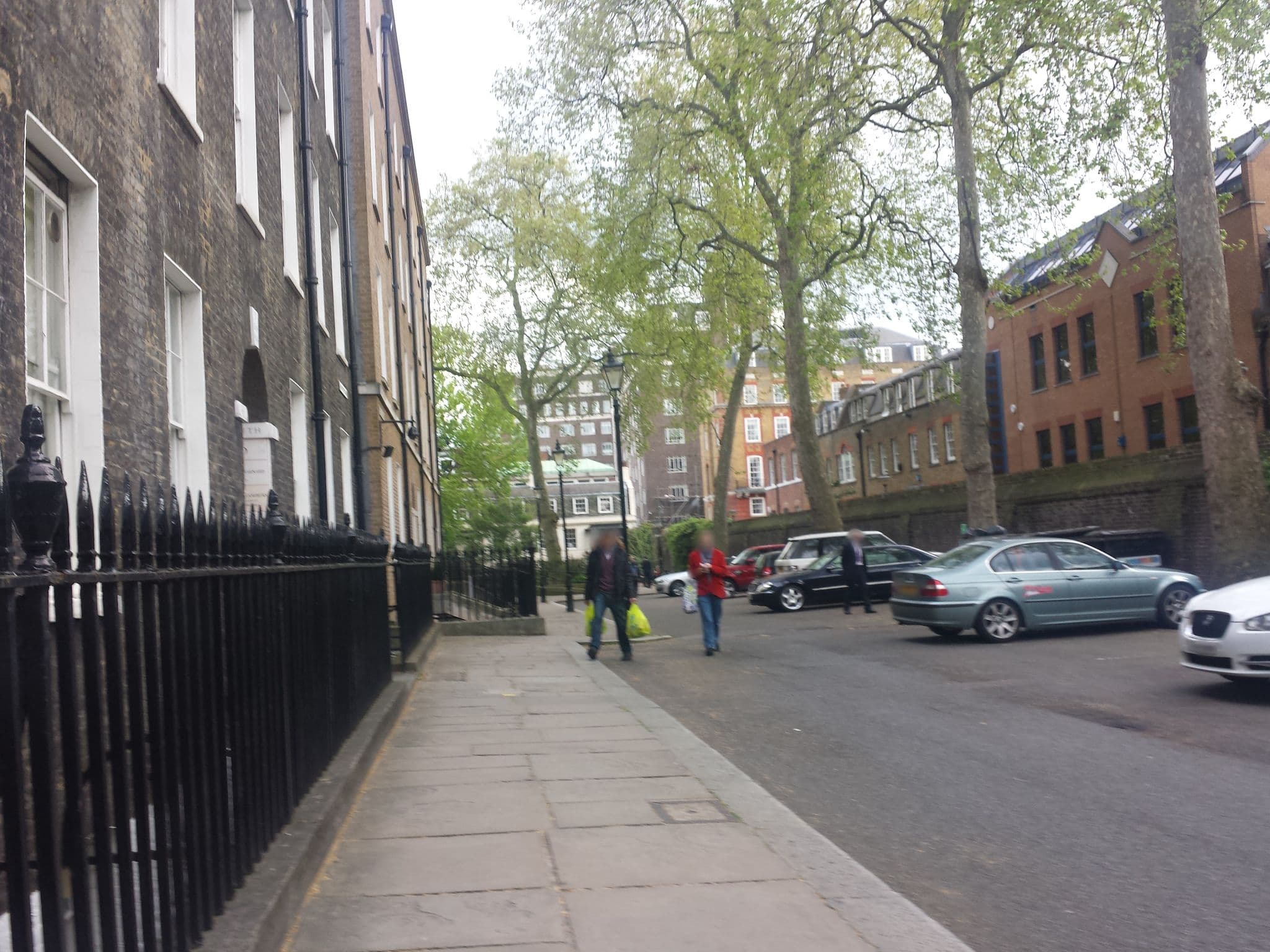 Street view near Hamilton Holiday Houses, Holborn — © james (CC BY-SA · Mapillary)