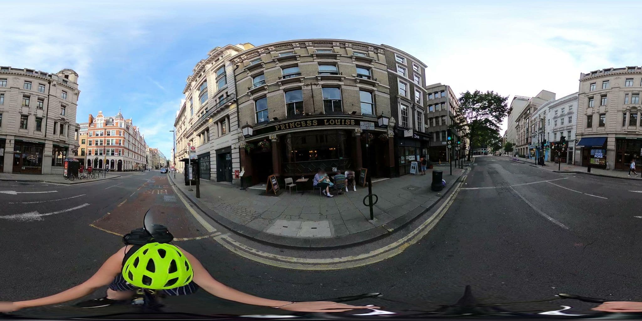 Street view near Zebra Print Heaven, Holborn — © cernbyln (CC BY-SA · Mapillary)