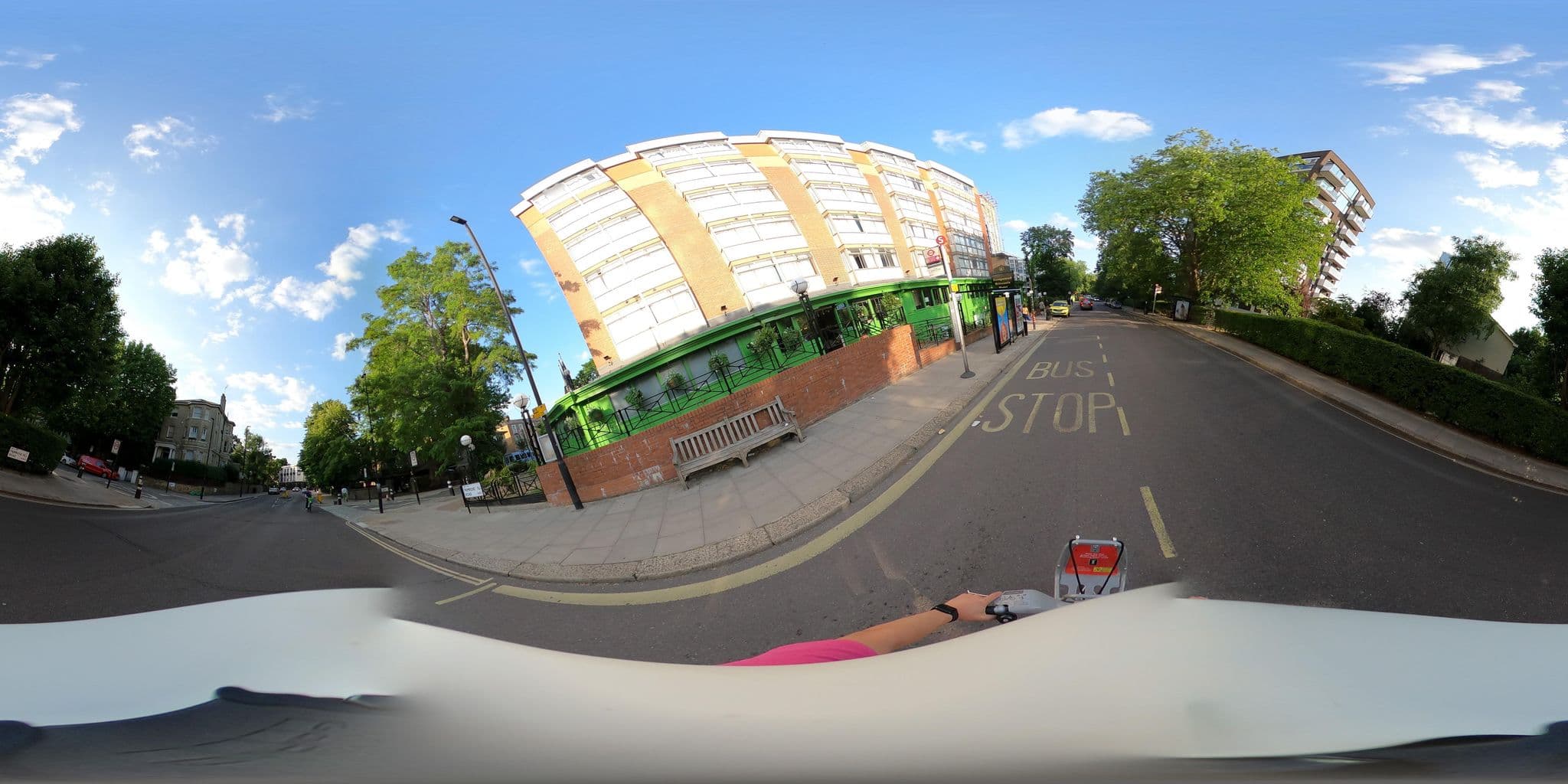 Street view near Britannia Hotel, Belsize Park — © NatchaponJ (CC BY-SA · Mapillary)