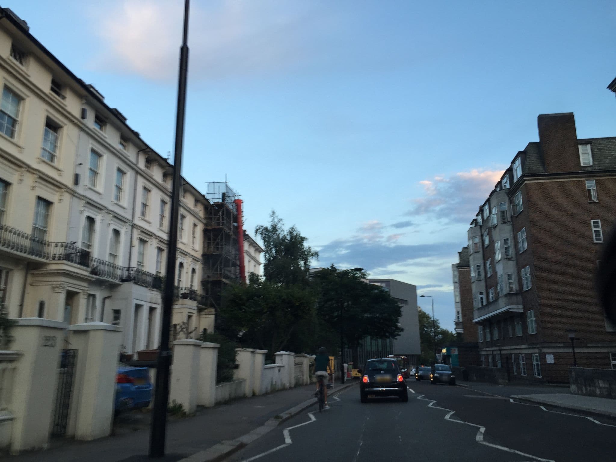 Street view near Hillview Associates, Belsize Park — © tcoppel (CC BY-SA · Mapillary)