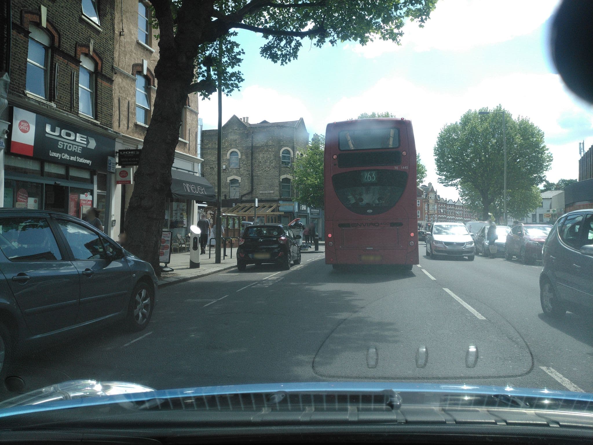 Street view near Al Badie Group, Muswell Hill — © zymurgic (CC BY-SA · Mapillary)